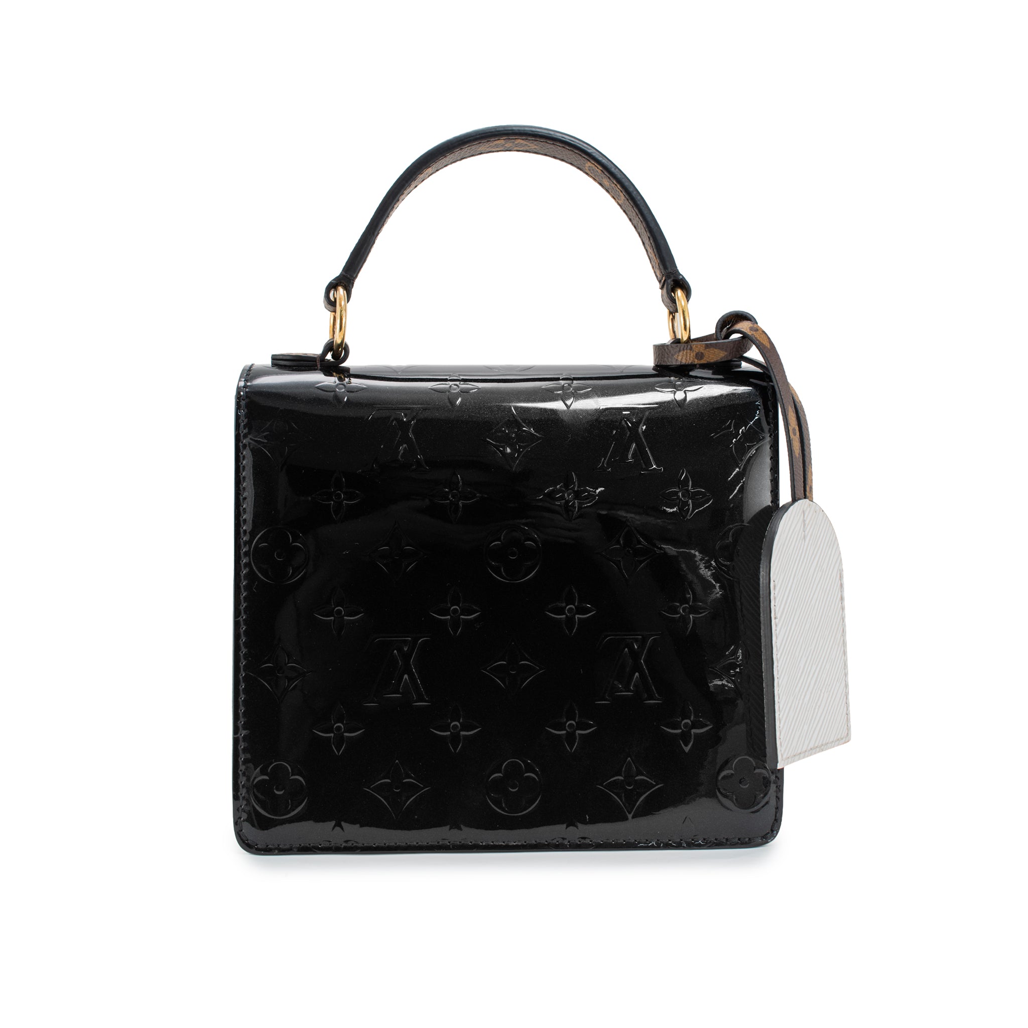 Louis Vuitton Black Monogram Vernis Epi Leather Spring Street PM Handbag
