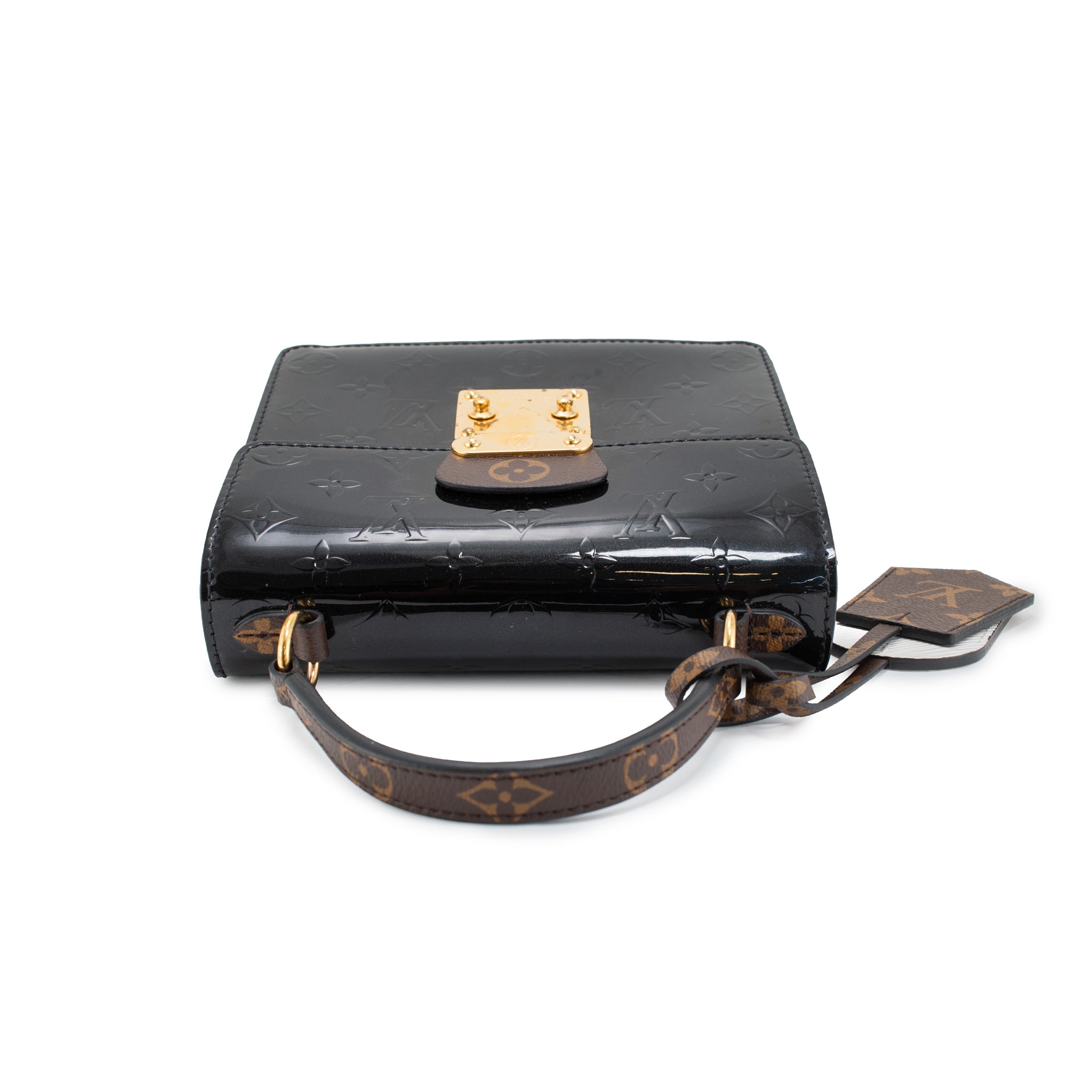 Louis Vuitton Black Monogram Vernis Epi Leather Spring Street PM Handbag