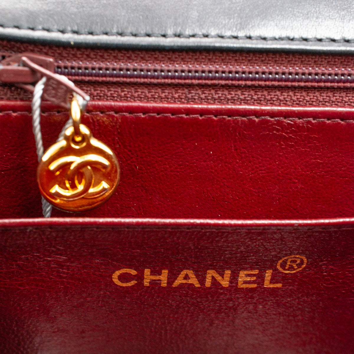 Vintage Chanel XL Jumbo Black Quilted Lambskin Gold-Tone Flap Shoulder Bag