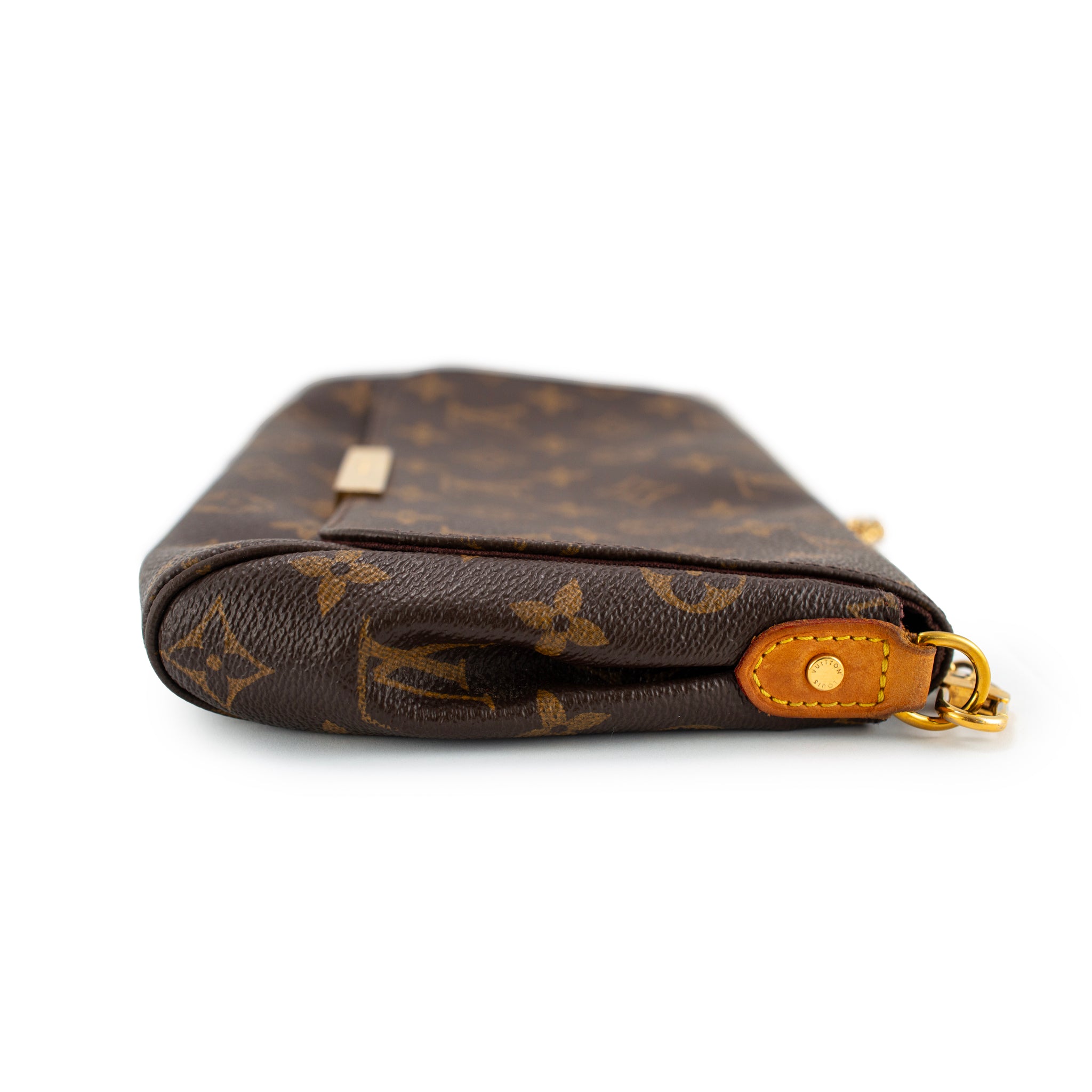 Louis Vuitton Monogram Favorite MM Coated Canvas Gold-Tone Hardware Shoulder Bag