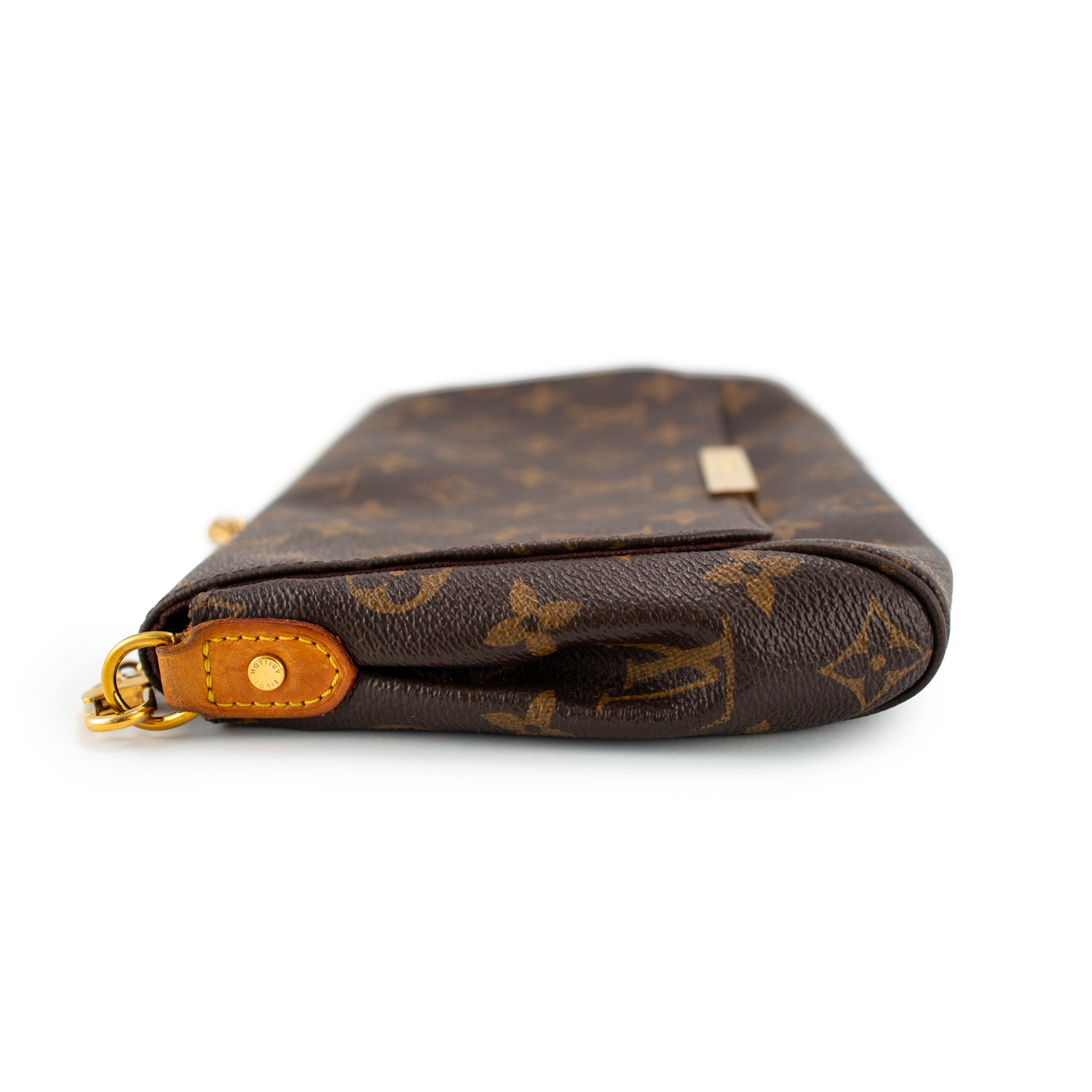 Louis Vuitton Monogram Favorite MM Coated Canvas Gold-Tone Hardware Shoulder Bag
