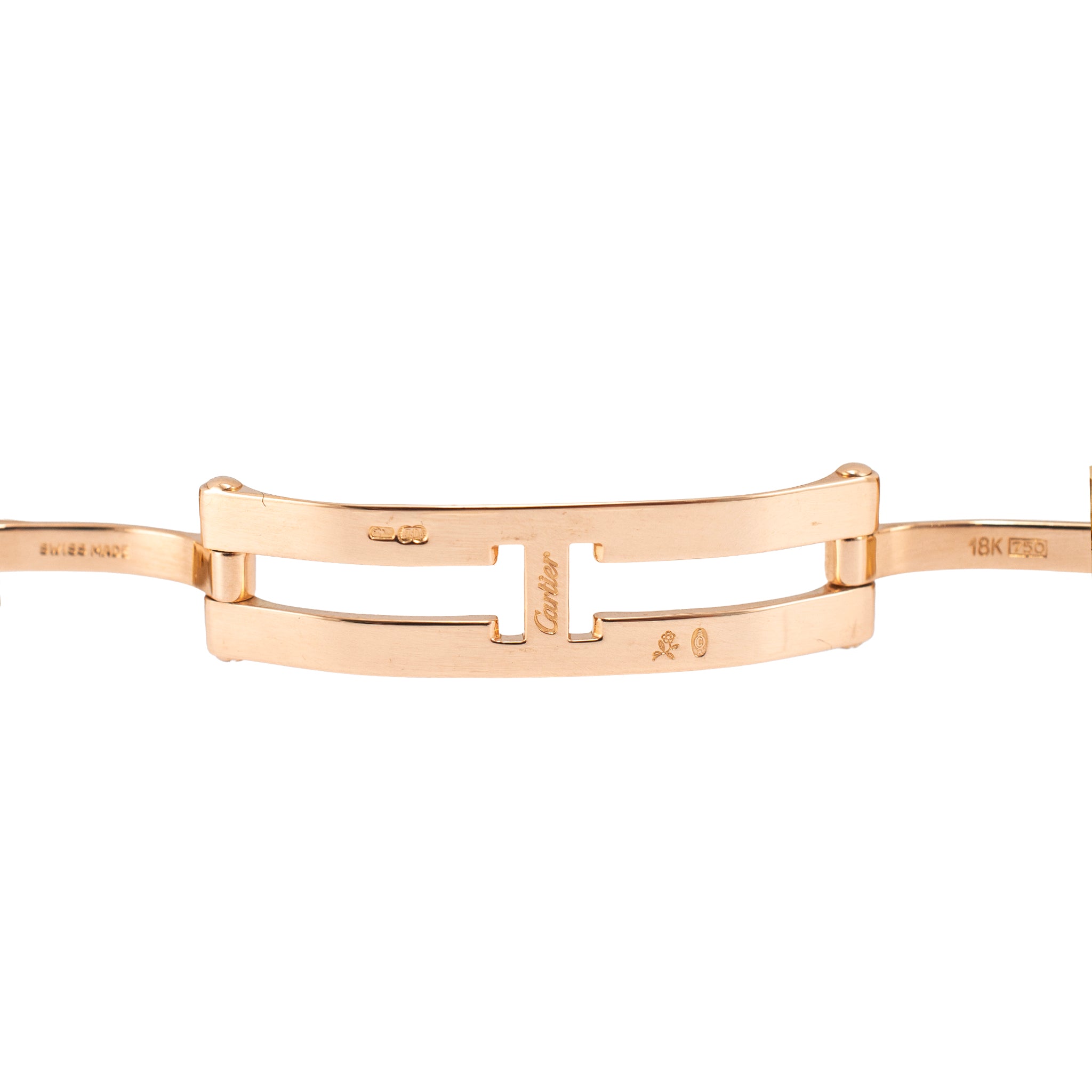 Ladies Cartier Tank Americaine 19MM 1710 W26015K2 18K Yellow Gold Quartz Watch