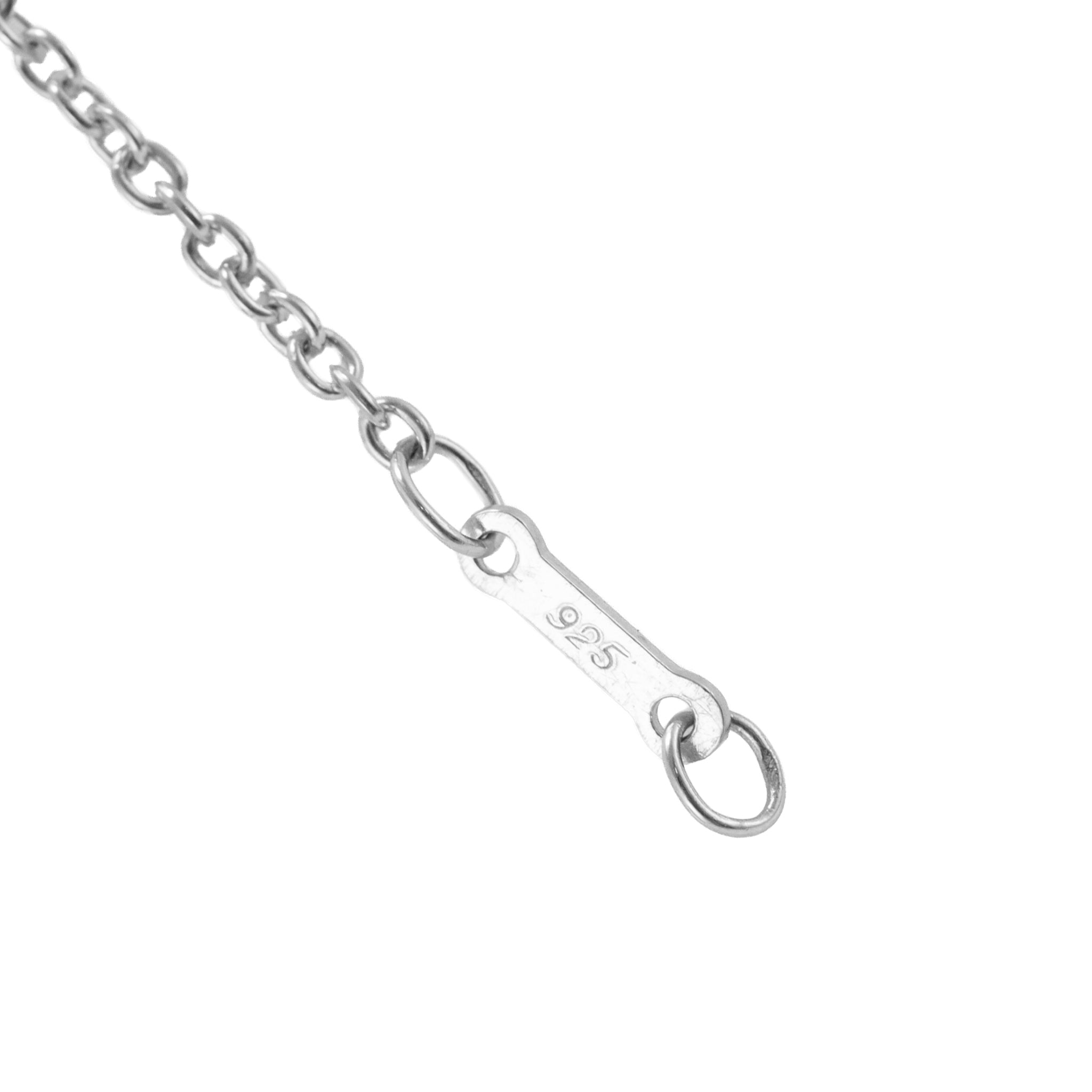 Tiffany & Co. Elsa Peretti 925 Sterling Silver Open Heart Pendant Necklace