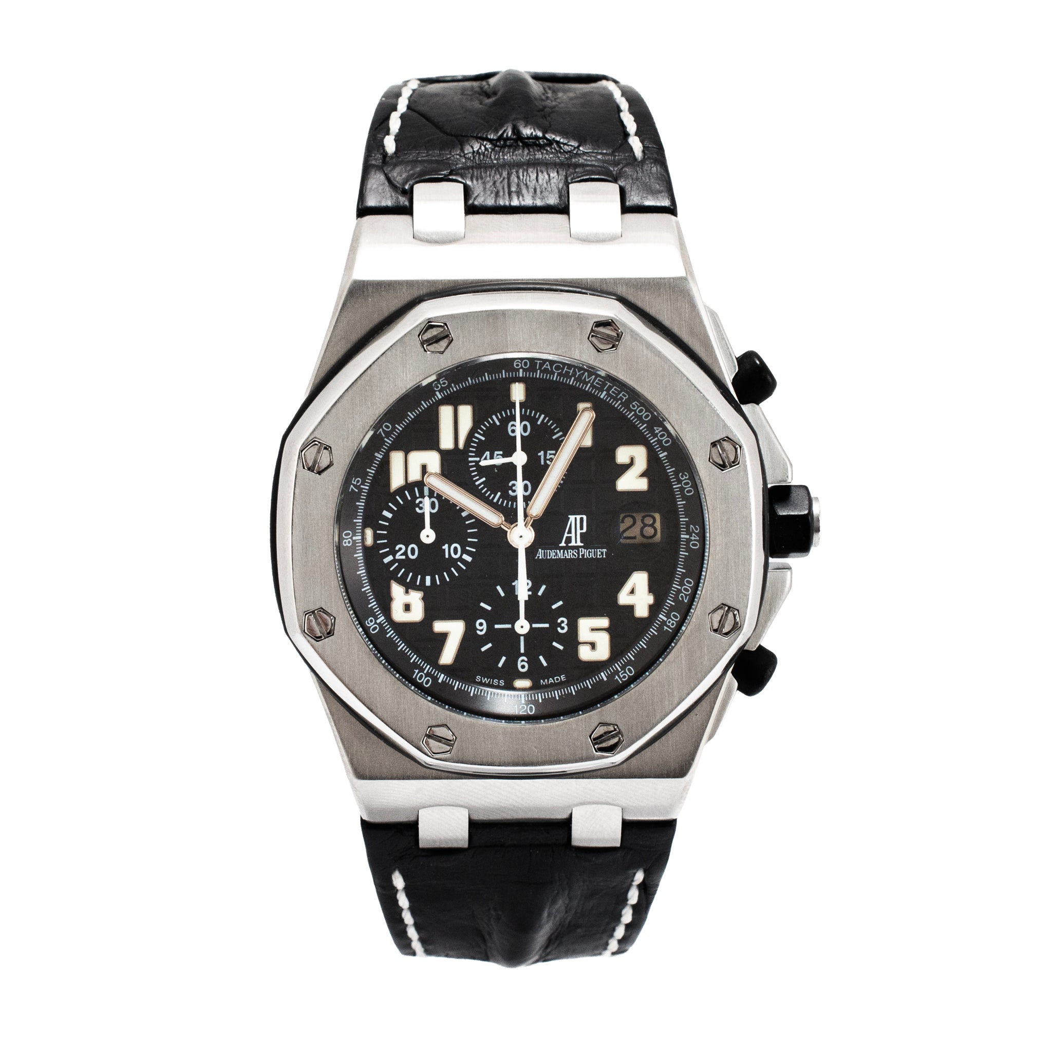 Audemars Piguet Royal Oak Offshore “The Beast” 42MM #26170st Black Steel Watch