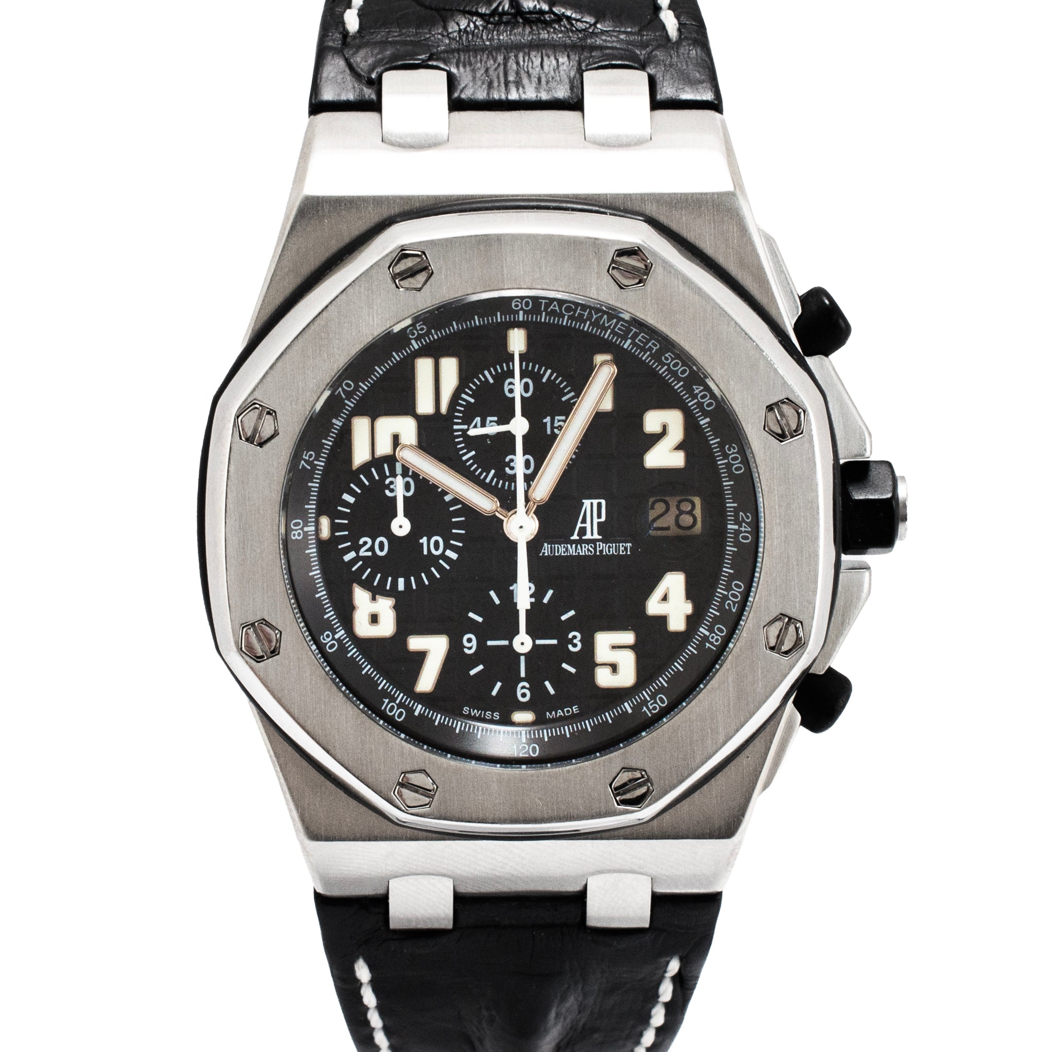 Audemars Piguet Royal Oak Offshore “The Beast” 42MM #26170st Black Steel Watch