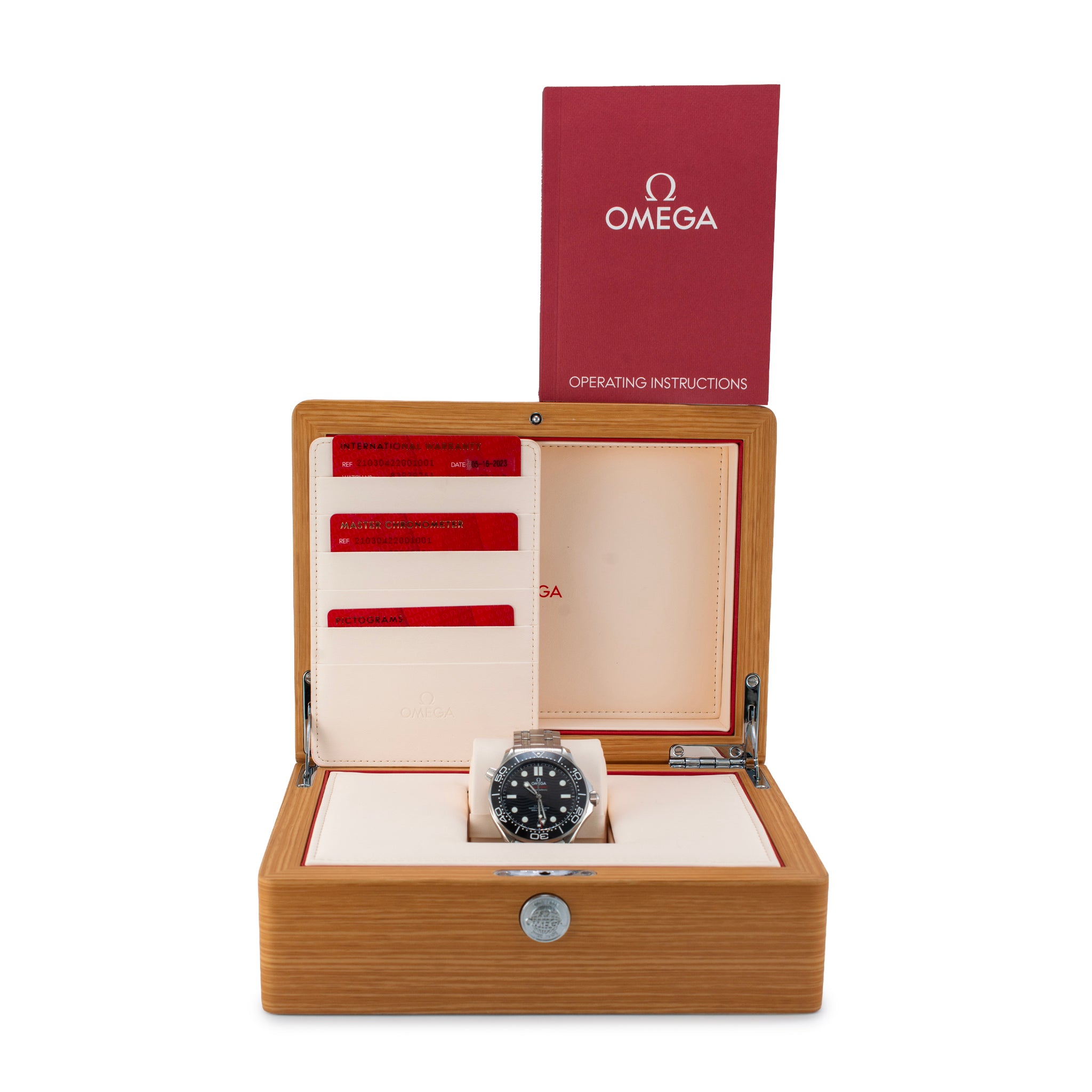Omega Seamaster Diver 300M 42MM Black Dial Stainless Steel Automatic Watch