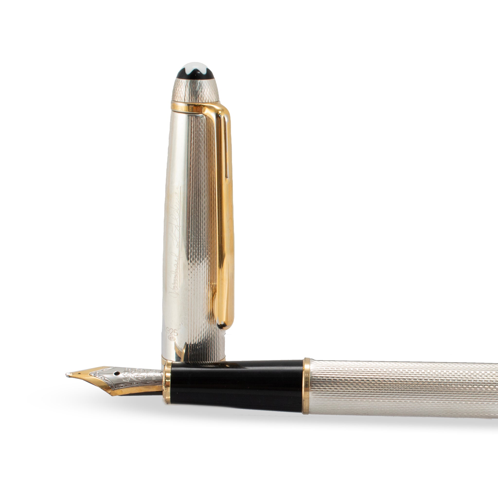 Montblanc Meisterstück Solitaire Elie Wiesel Pen Silver | DJP