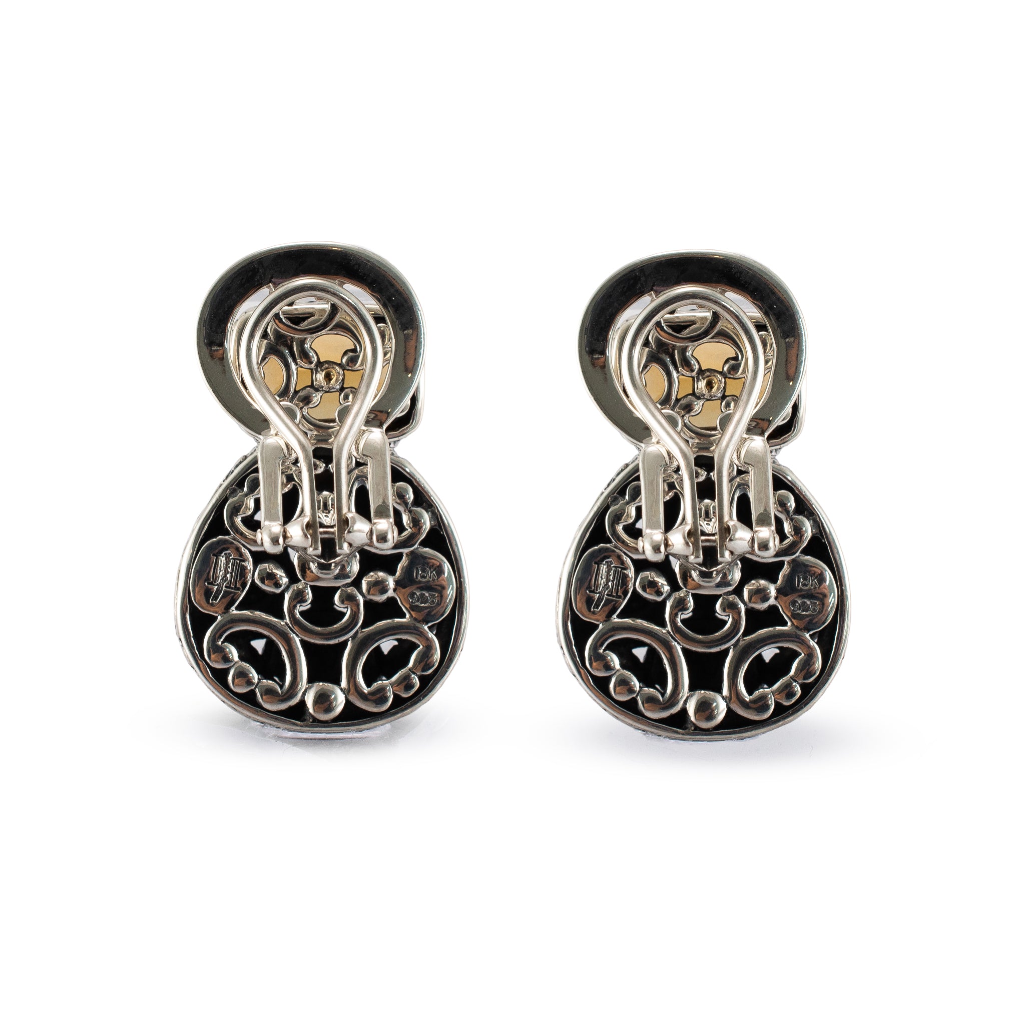 John Hardy Batu Sari Silver and 18K Yellow Gold Citrine | DJP