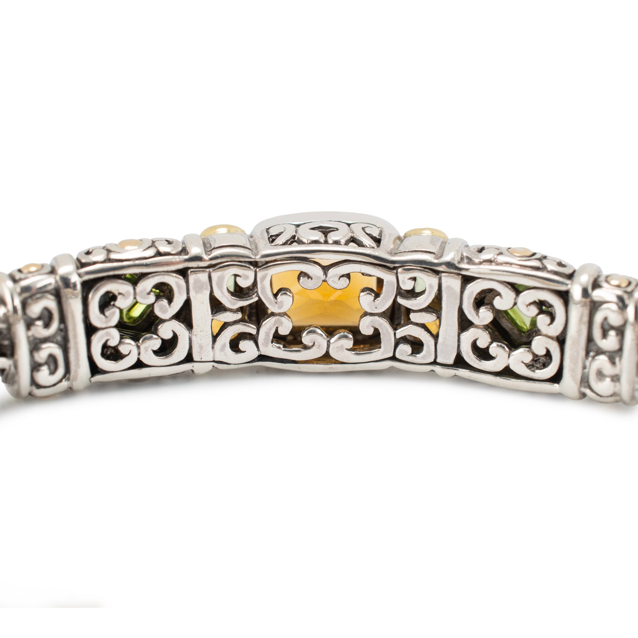 John Hardy Jaisalmer Silver and 18K Yellow Gold Citrine | DJP