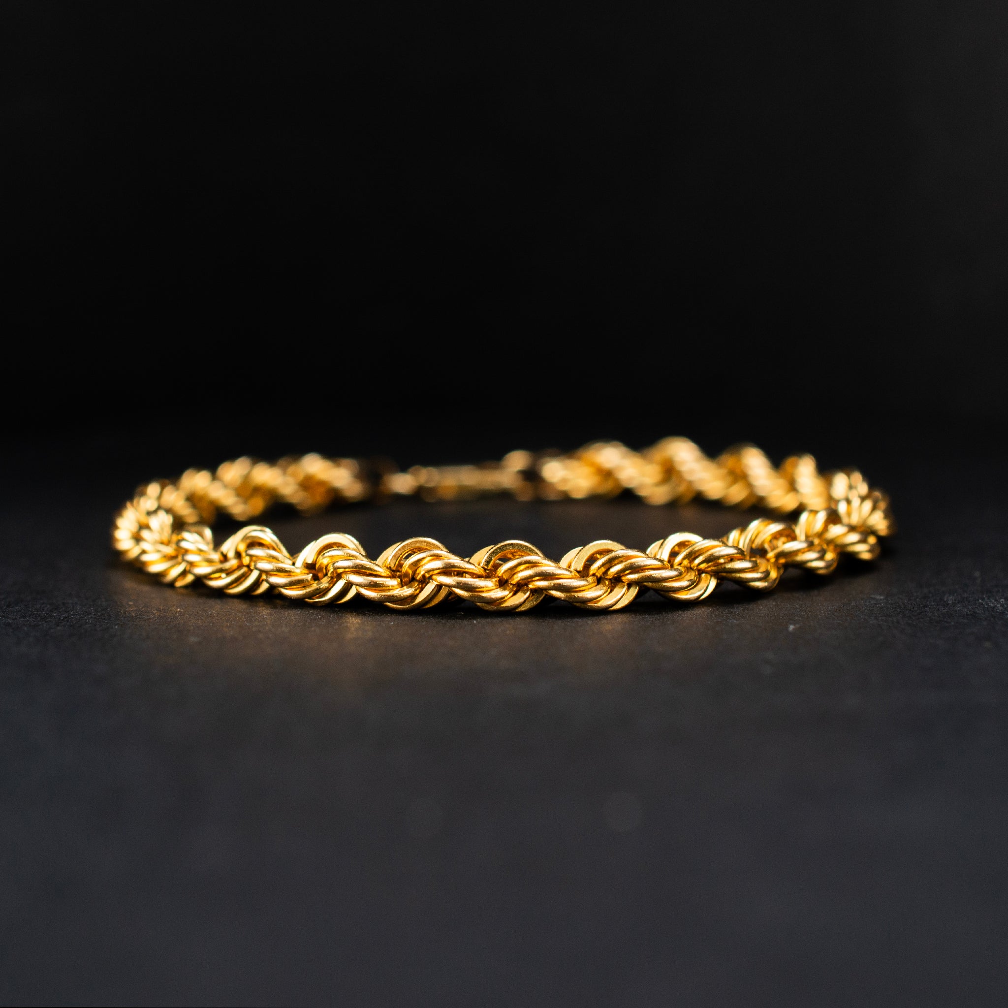14K Yellow Gold Rope Bracelet 5.26g 8½" 456903 available at DJP Jewelers & Luxury Buyers