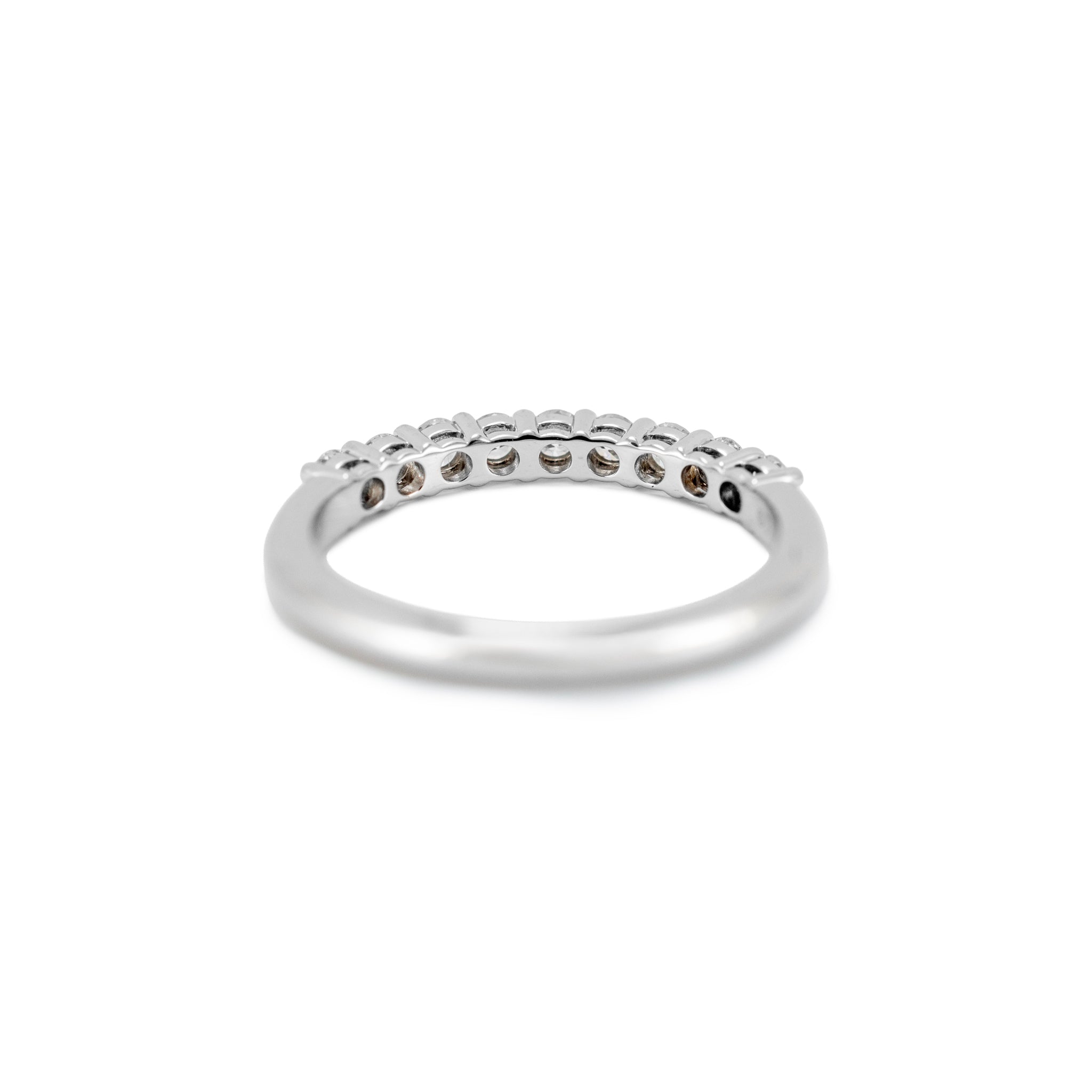 Tiffany & Co. Tiffany Forever Platinum 0.27ctw Half-Circle Diamond Band Ring