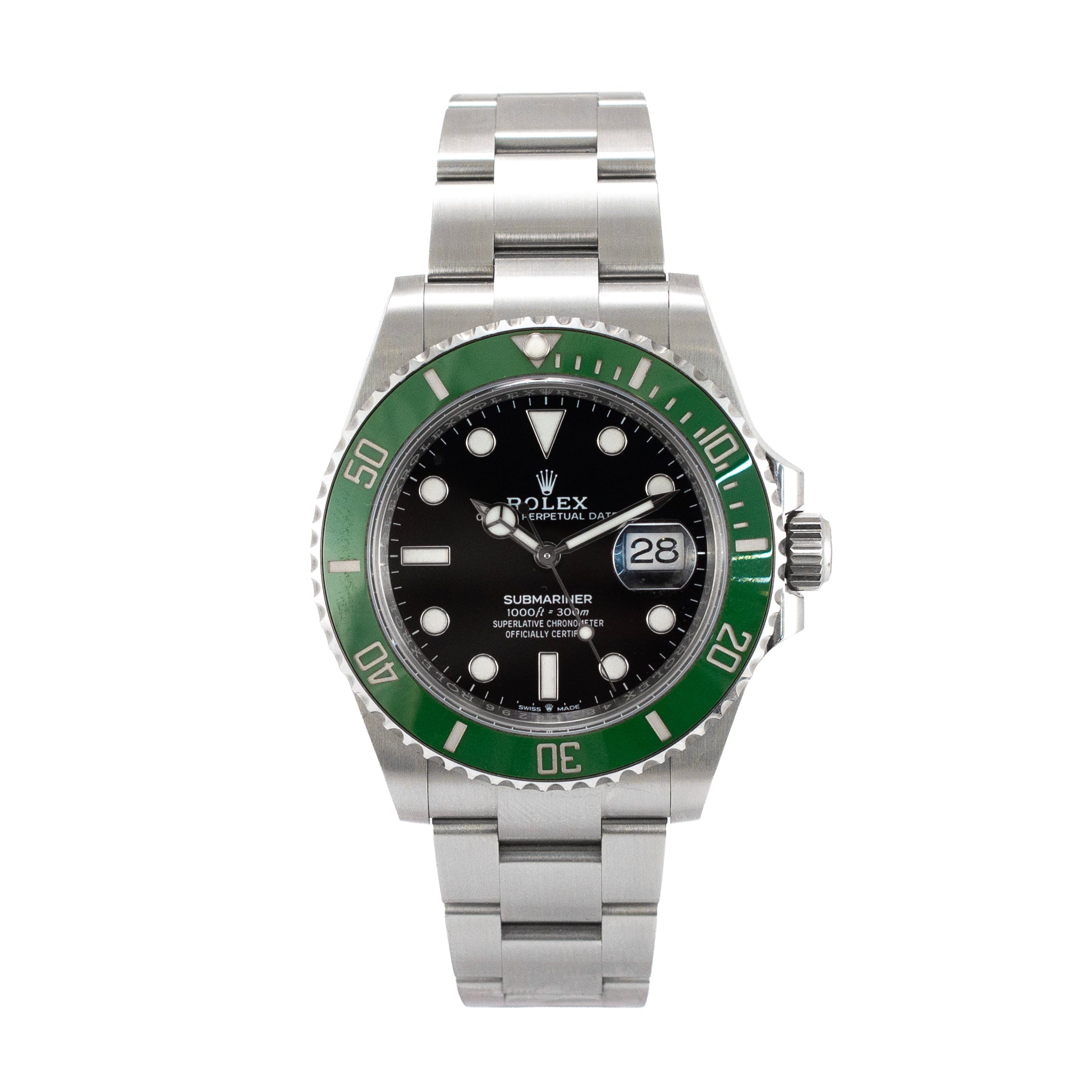 Rolex Submariner Date 41MM 126610LV Starbucks Green Black Steel Watch