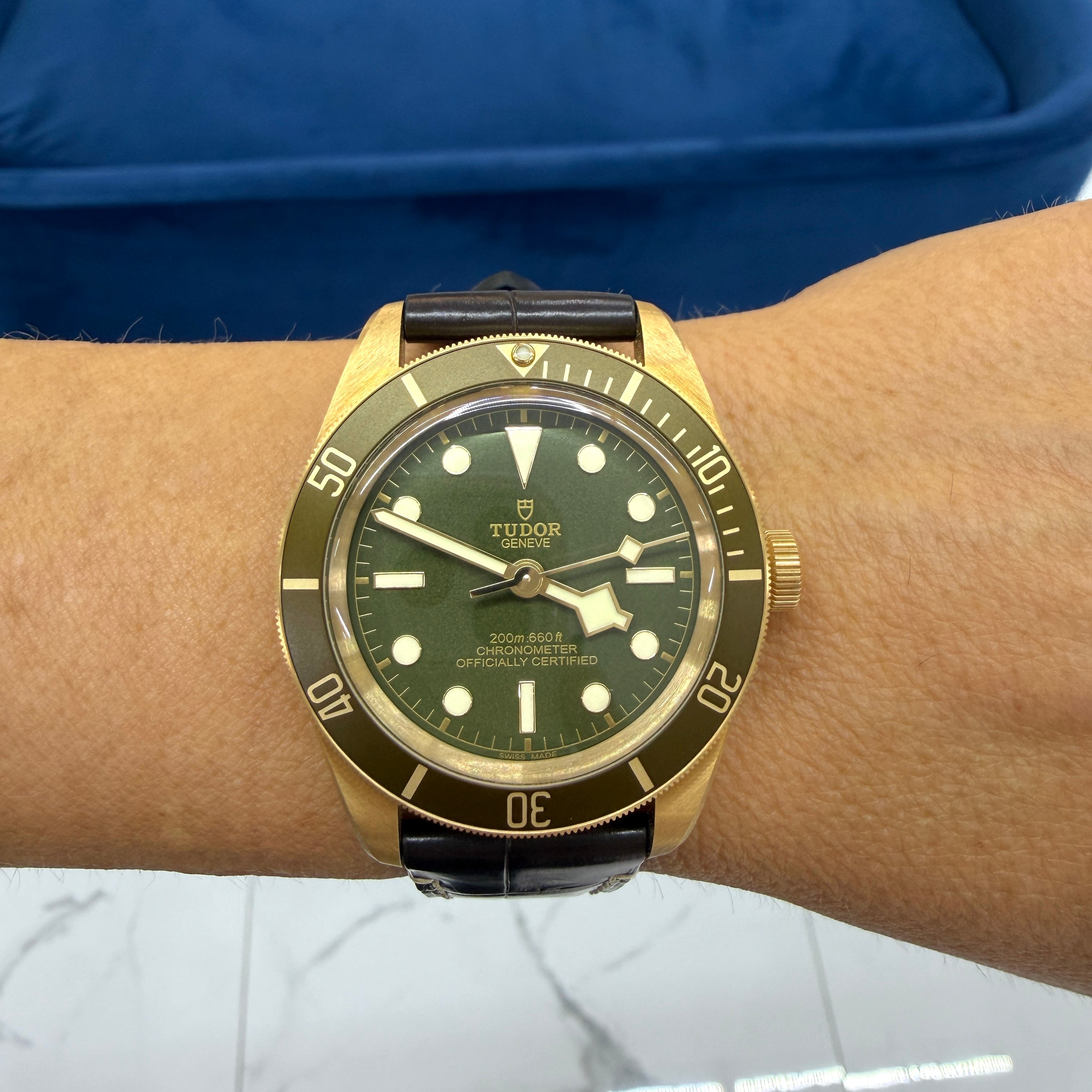 Tudor Black Bay 58 18K yellow gold Watch | DJP Jewelers