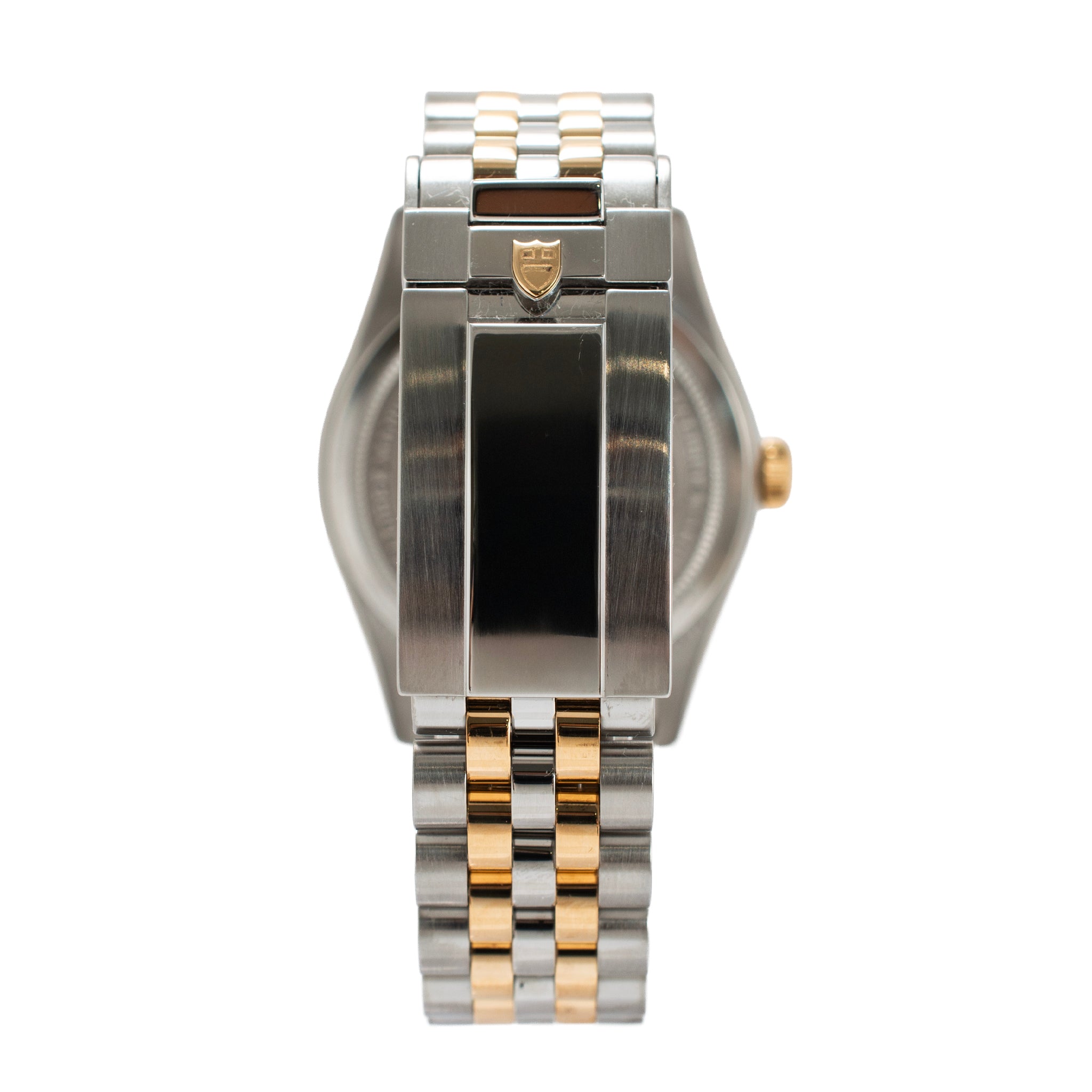 Tudor Black Bay One 36MM 79653 Champagne Diamond Dial Gold Steel Watch