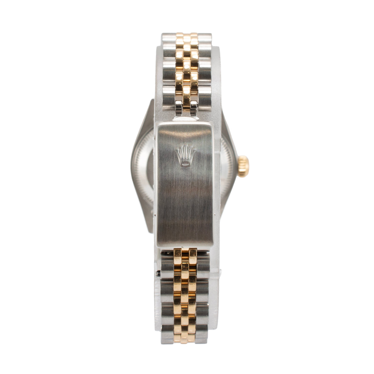 Ladies Rolex Datejust 26MM 69173 Champaign Dial Two Tone Yellow Gold Steel Watch