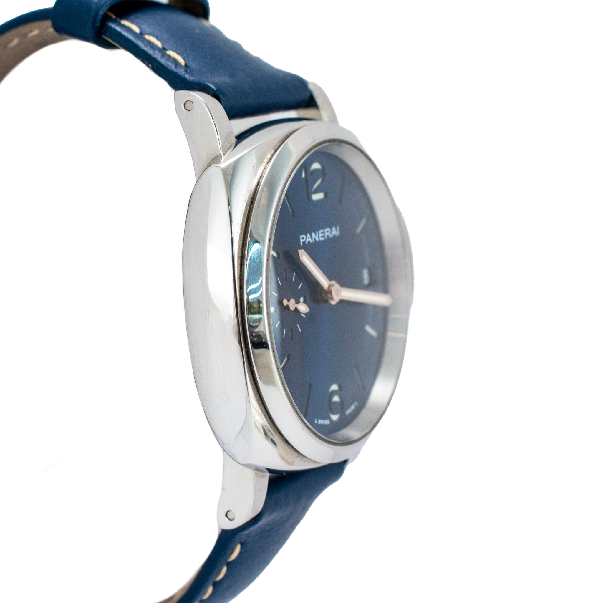 Panerai Luminor Due 38MM PAM01273 Blue Dial Stainless Steel Automatic Watch