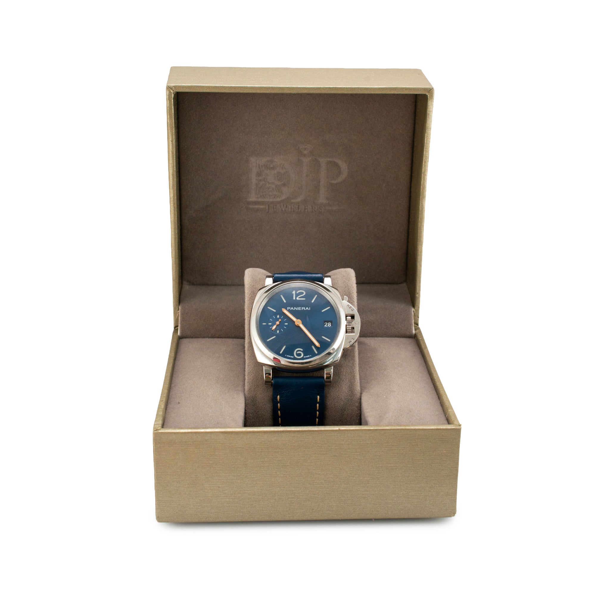 Panerai Luminor Due 38MM PAM01273 Blue Dial Stainless Steel Automatic Watch