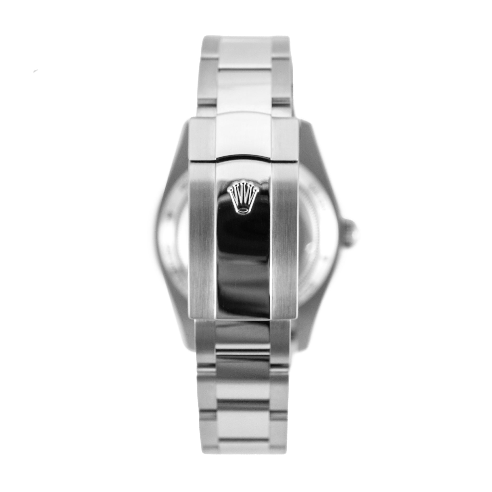 Rolex Milgauss 40MM 116400GV Z-Blue Dial Green Sapphire Crystal Steel Watch