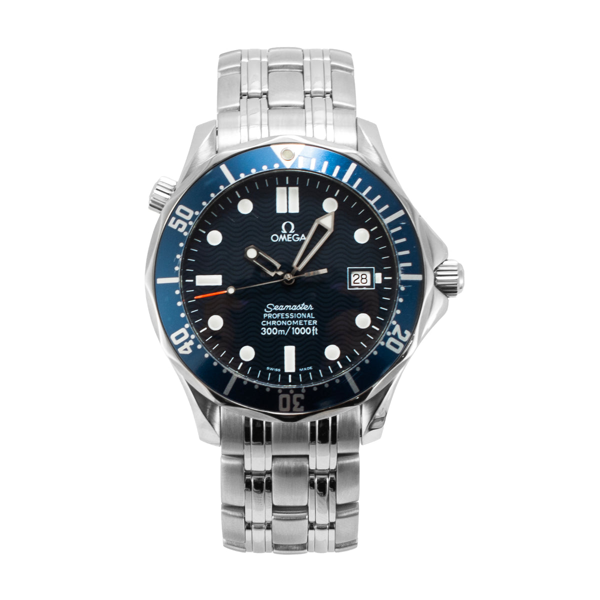 Omega Seamaster 300M 41MM 2531.80 James Bond Blue Dial Steel Automatic Watch