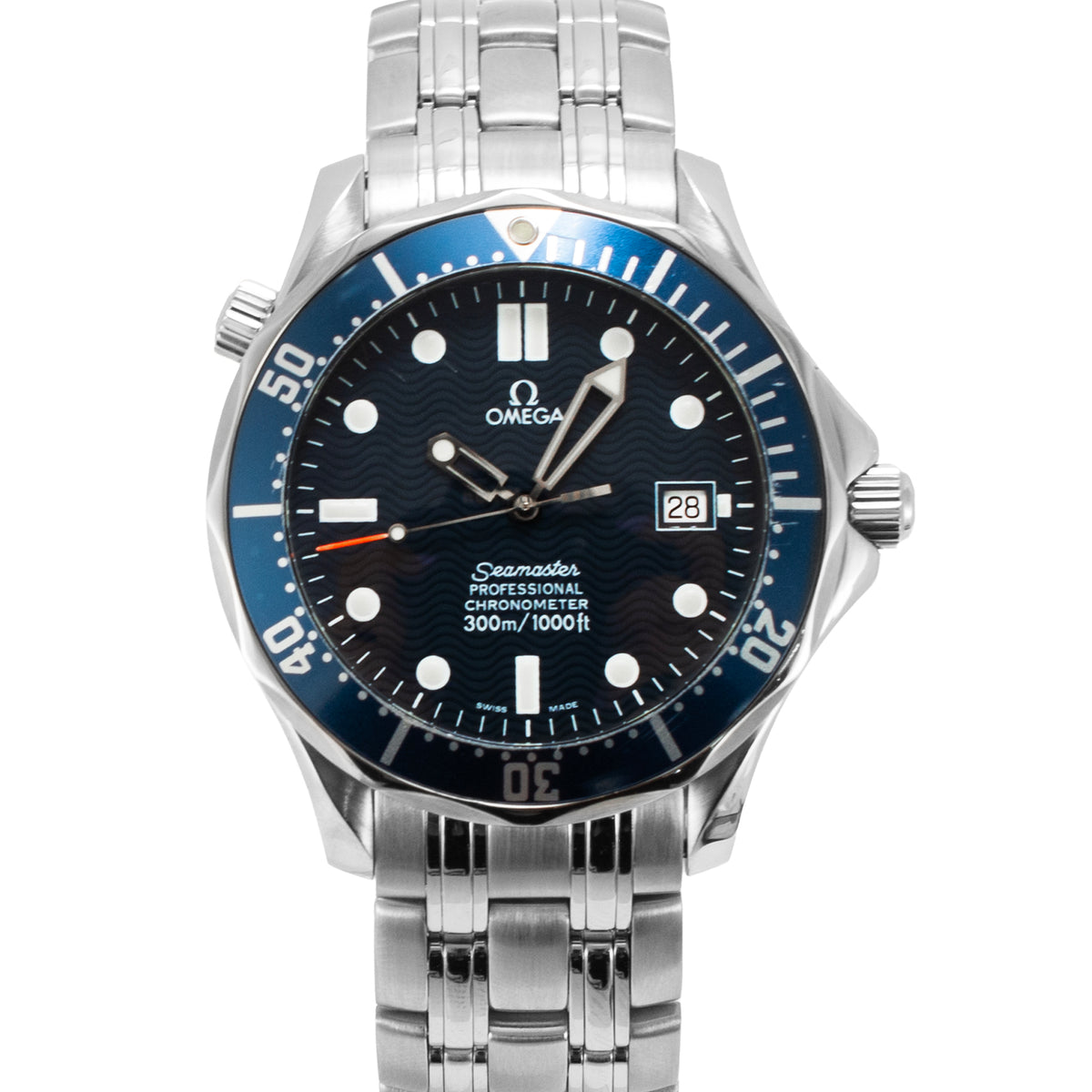 Omega Seamaster 300M 41MM 2531.80 James Bond Blue Dial Steel Automatic Watch