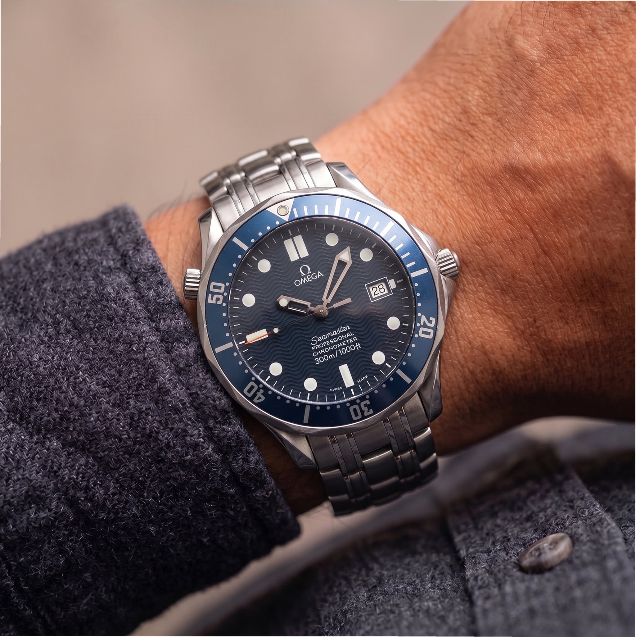 Omega Seamaster Diver 300 M Stainless Steel Watch | DJP Jewelers