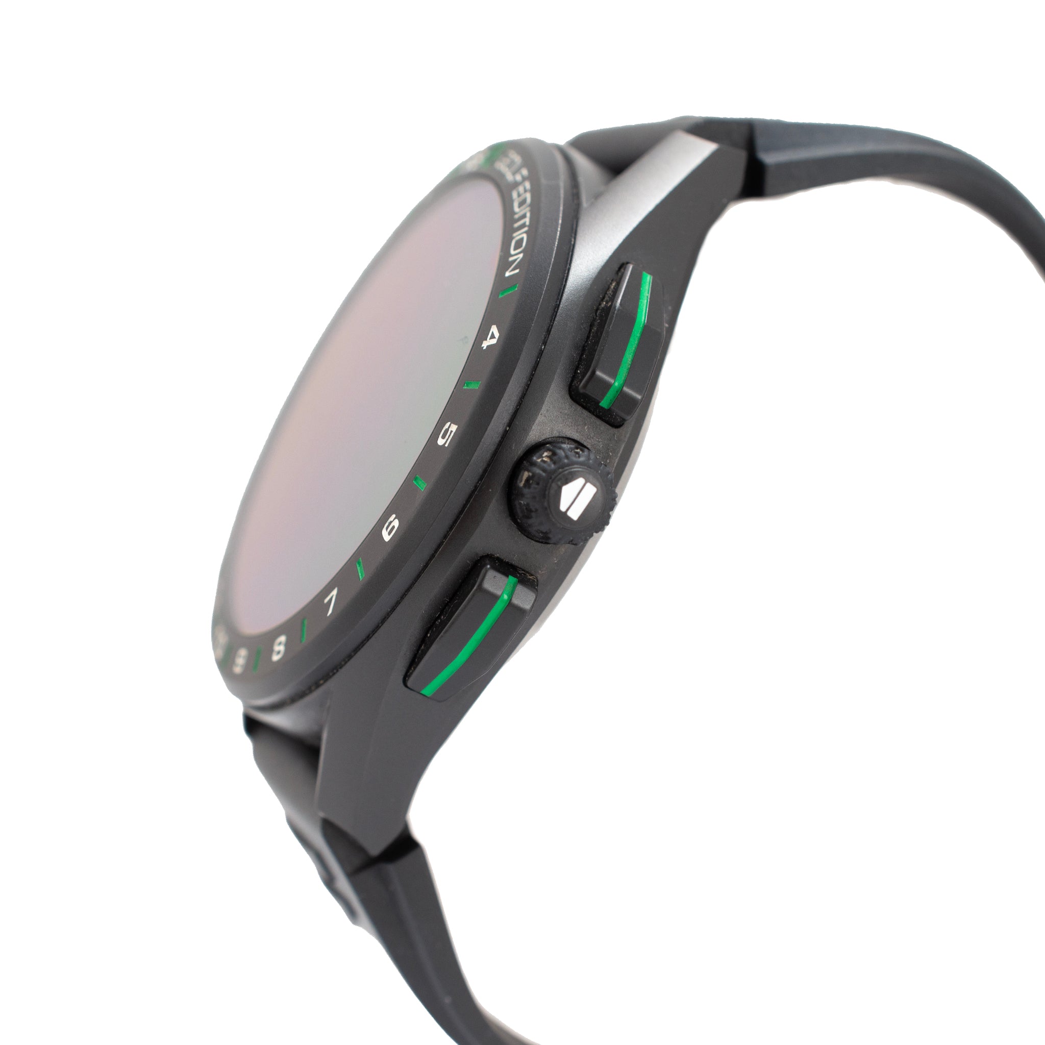 Tag Heuer Connected Golf Edition 45MM sbg8a82 Black Titanium Quartz Smartwatch