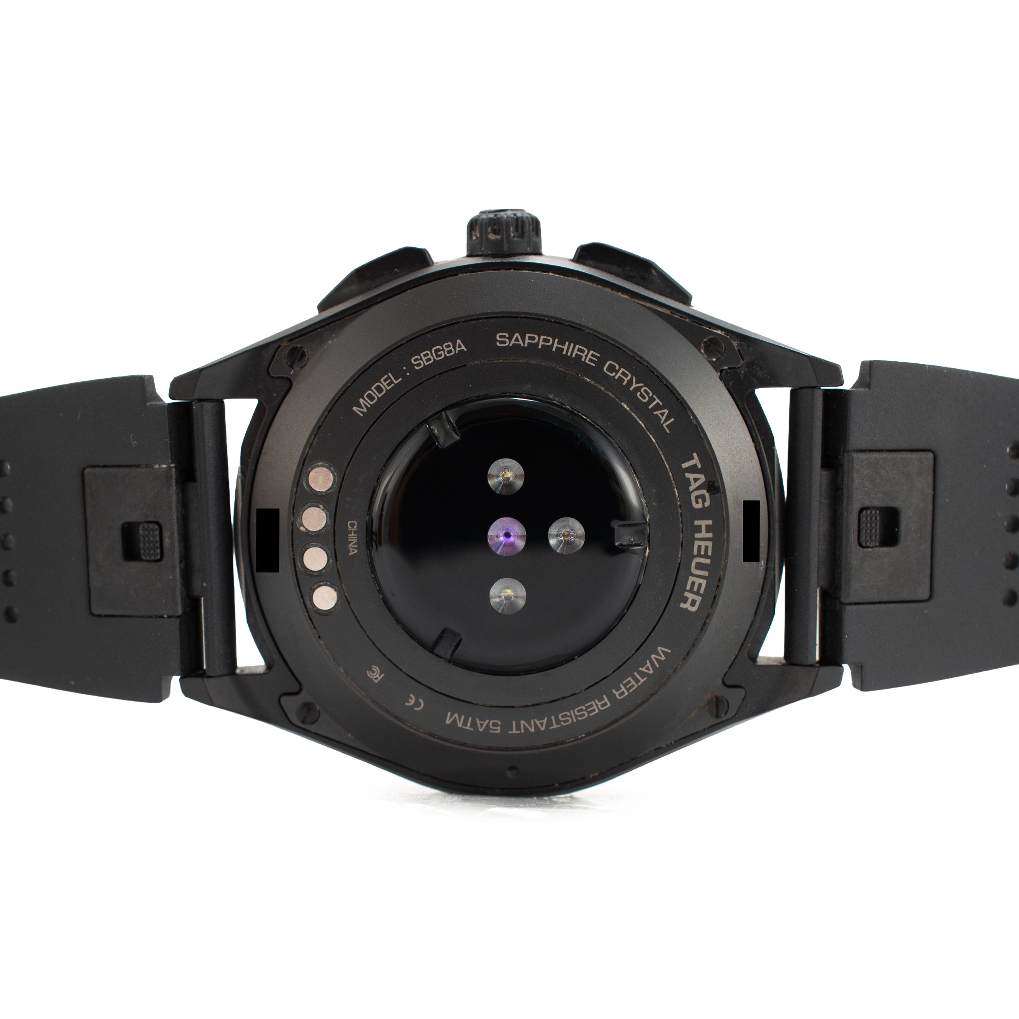 Tag Heuer Connected Golf Edition 45MM sbg8a82 Black Titanium Quartz Smartwatch