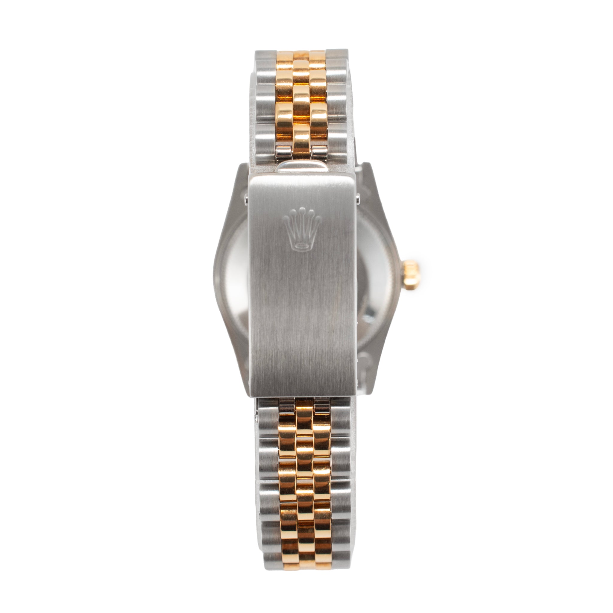 Ladies Rolex Datejust 31MM 68273 Mid Size Diamond 18K Yellow Gold Steel Watch