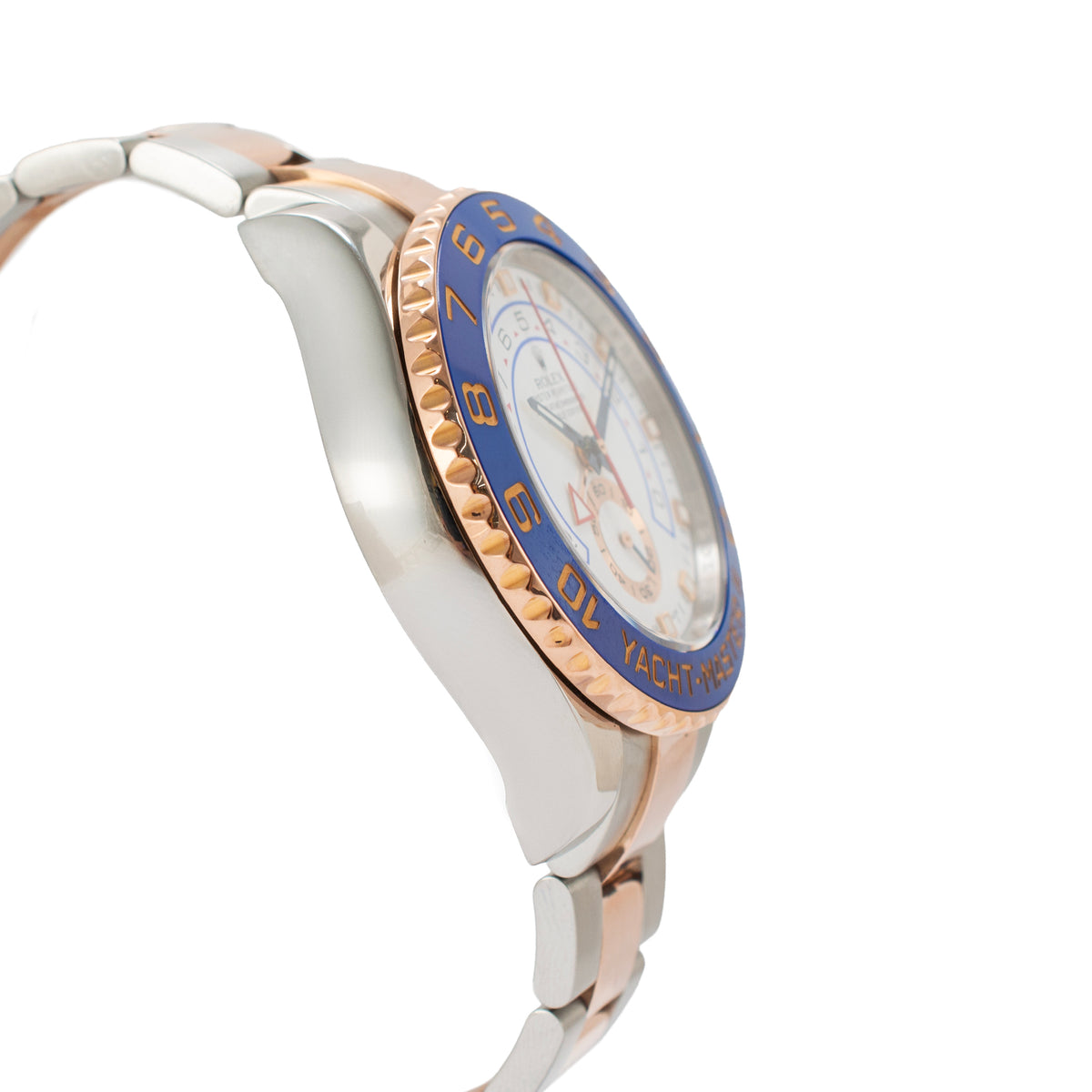 Rolex Yacht-Master II 44MM 116681 Oyster 18K Rose Gold Steel Watch