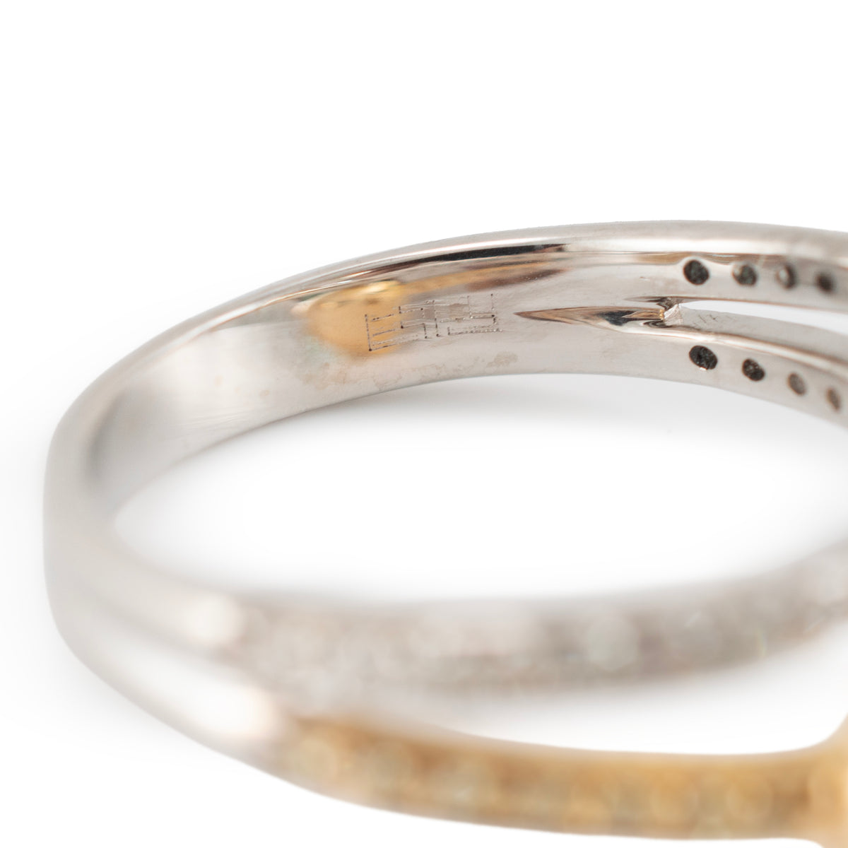 Effy Canare 18K Two Tone Gold White & Yellow Gold 0.75ctw Diamond Cocktail Ring