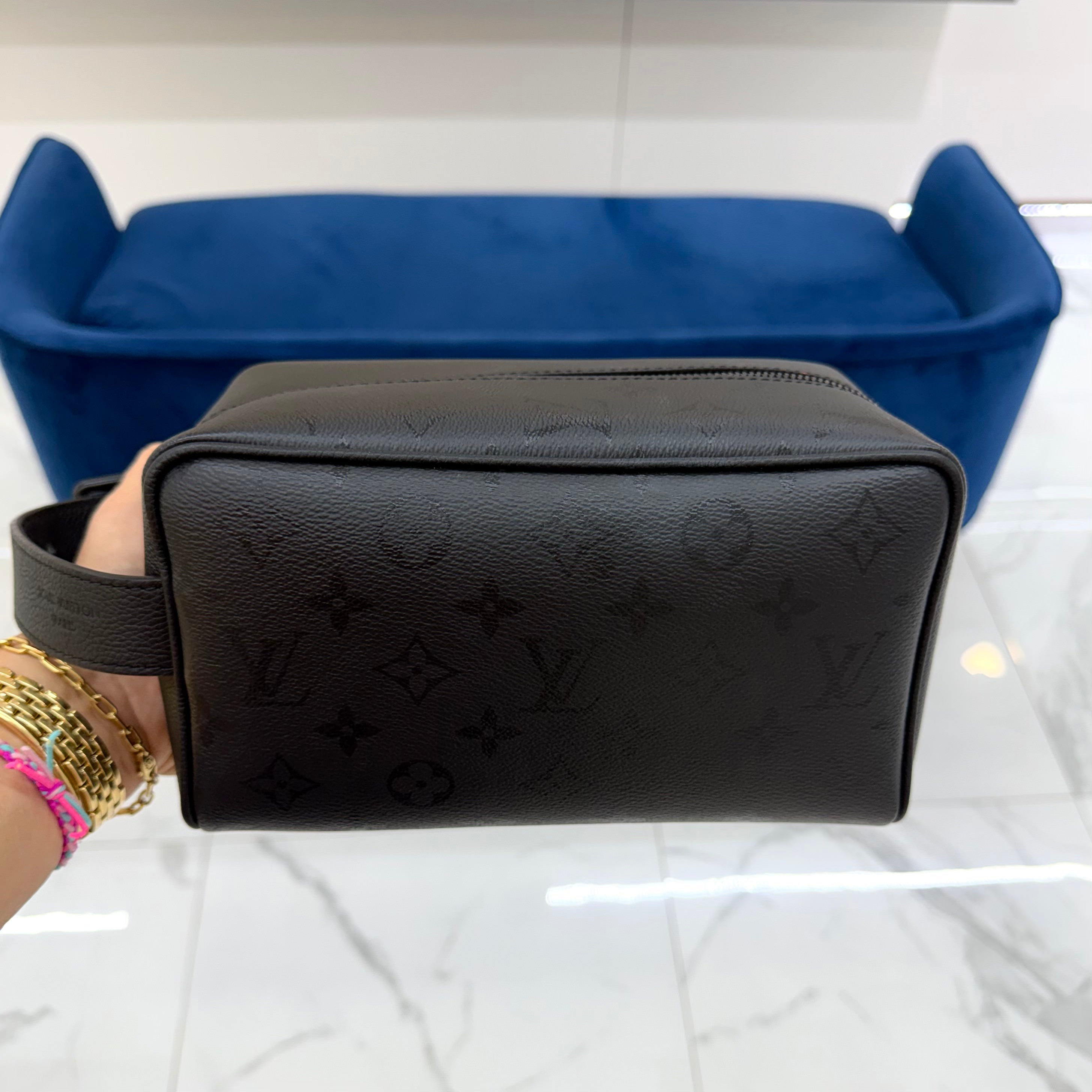 Louis Vuitton Monogram Eclipse Canvas Black Leather | DJP