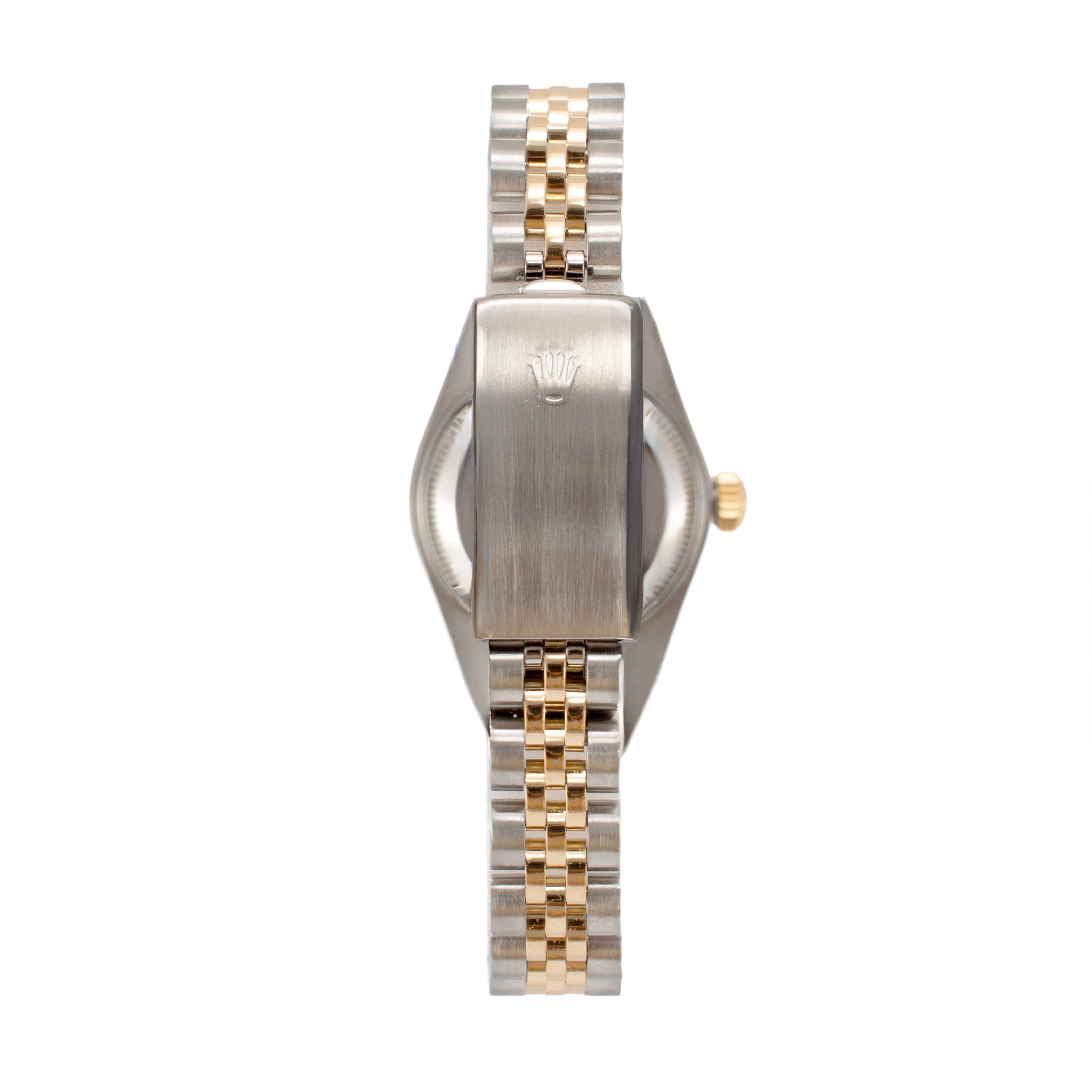 Ladies Rolex Datejust 26MM 69173 Champaign Dial 18K Yellow Gold Steel Watch