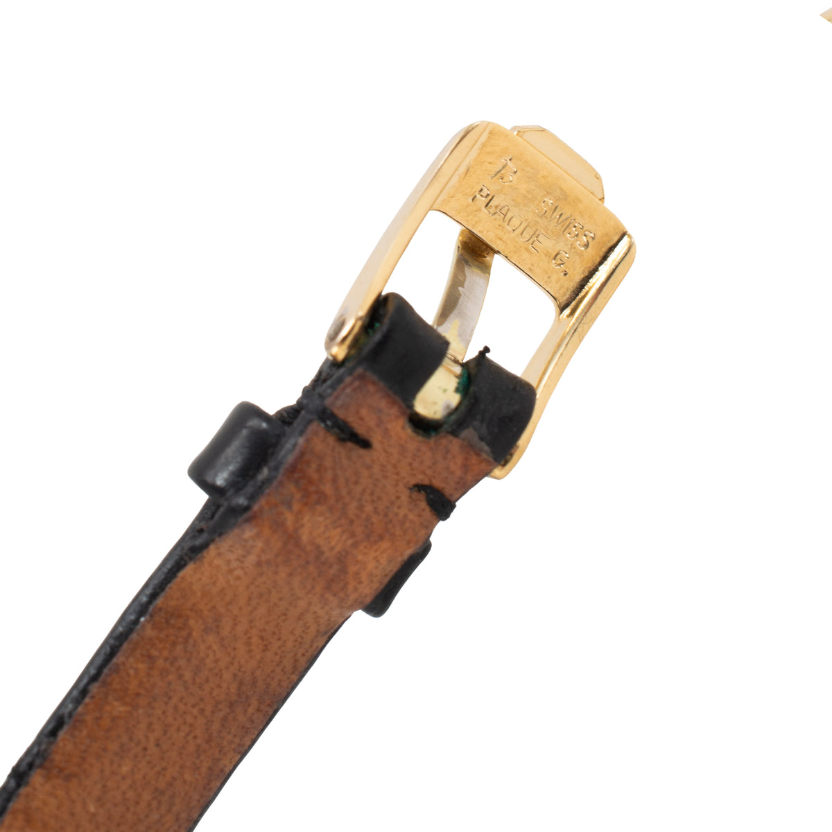 Ladies Vintage Chopard Happy Diamonds 22MM 4112 18K Yellow Gold Quartz Watch