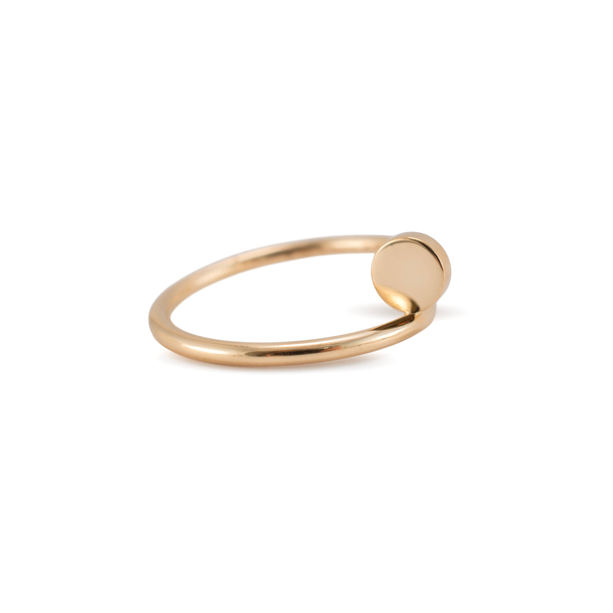 Cartier Juste Un Clou Small Model 18K Yellow Gold Band Ring