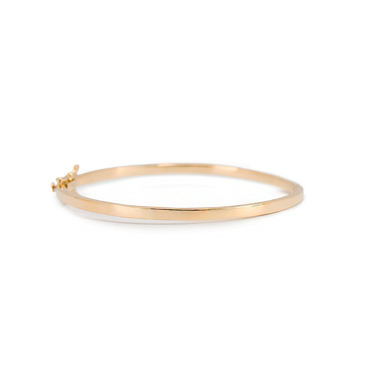 Ladies 14K Yellow Gold 1.27ctw Diamonds & Turquoise Hinged Bangle Bracelet