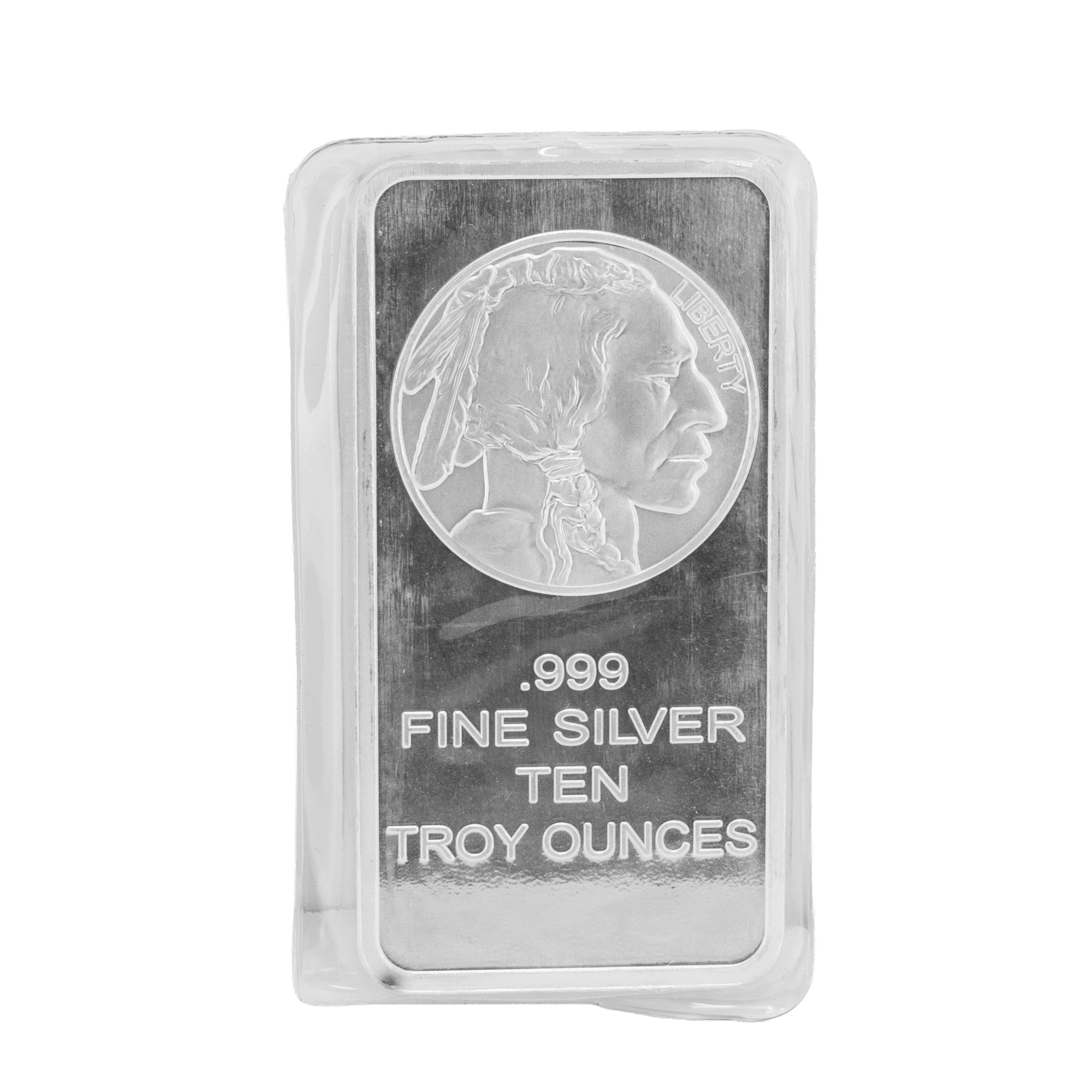 SilverTowne 10 oz Silver Bar, SKU 459320, available at DJP Jewelers & Luxury Buyers