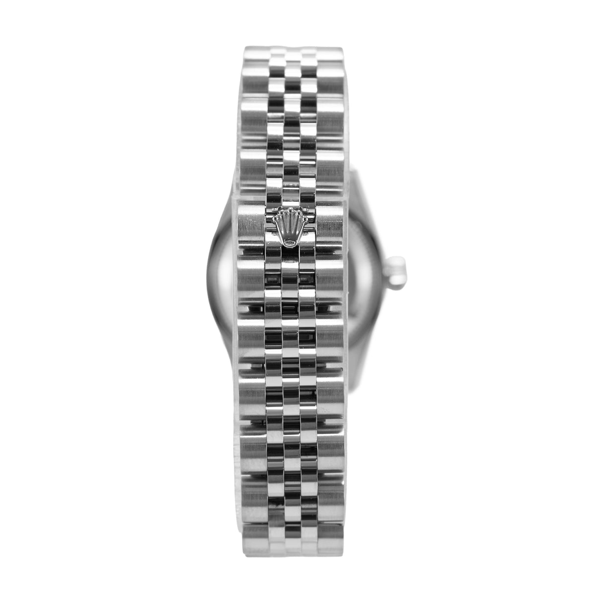 Ladies Rolex Datejust 26MM 179174 Pink Salmon Dial 18K White Gold Steel Watch