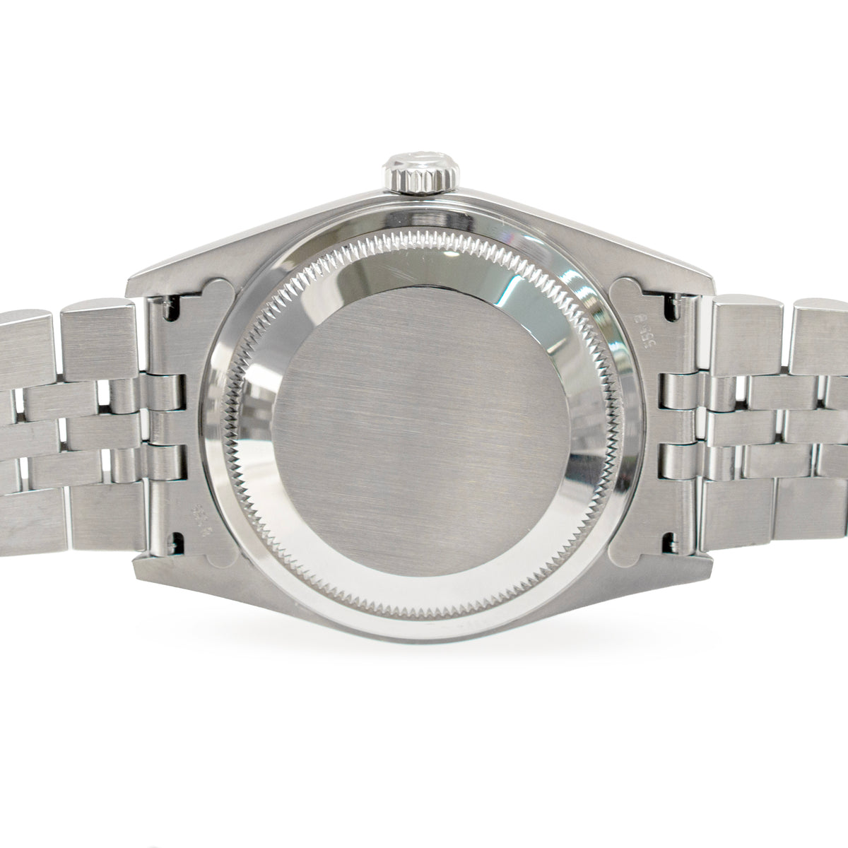 Rolex Datejust 36MM 16234 White Jubilee Computer Dial 18K White Gold Steel Watch