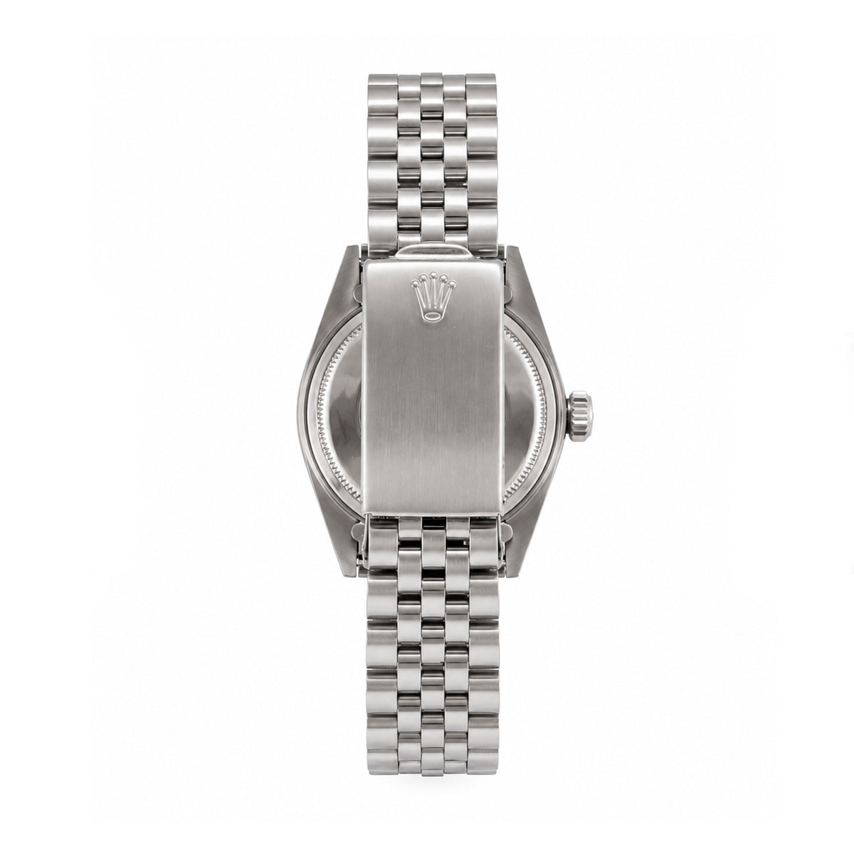 Vintage Rolex Datejust 36MM 1603 Grey Dial Jubilee Stainless Steel Watch
