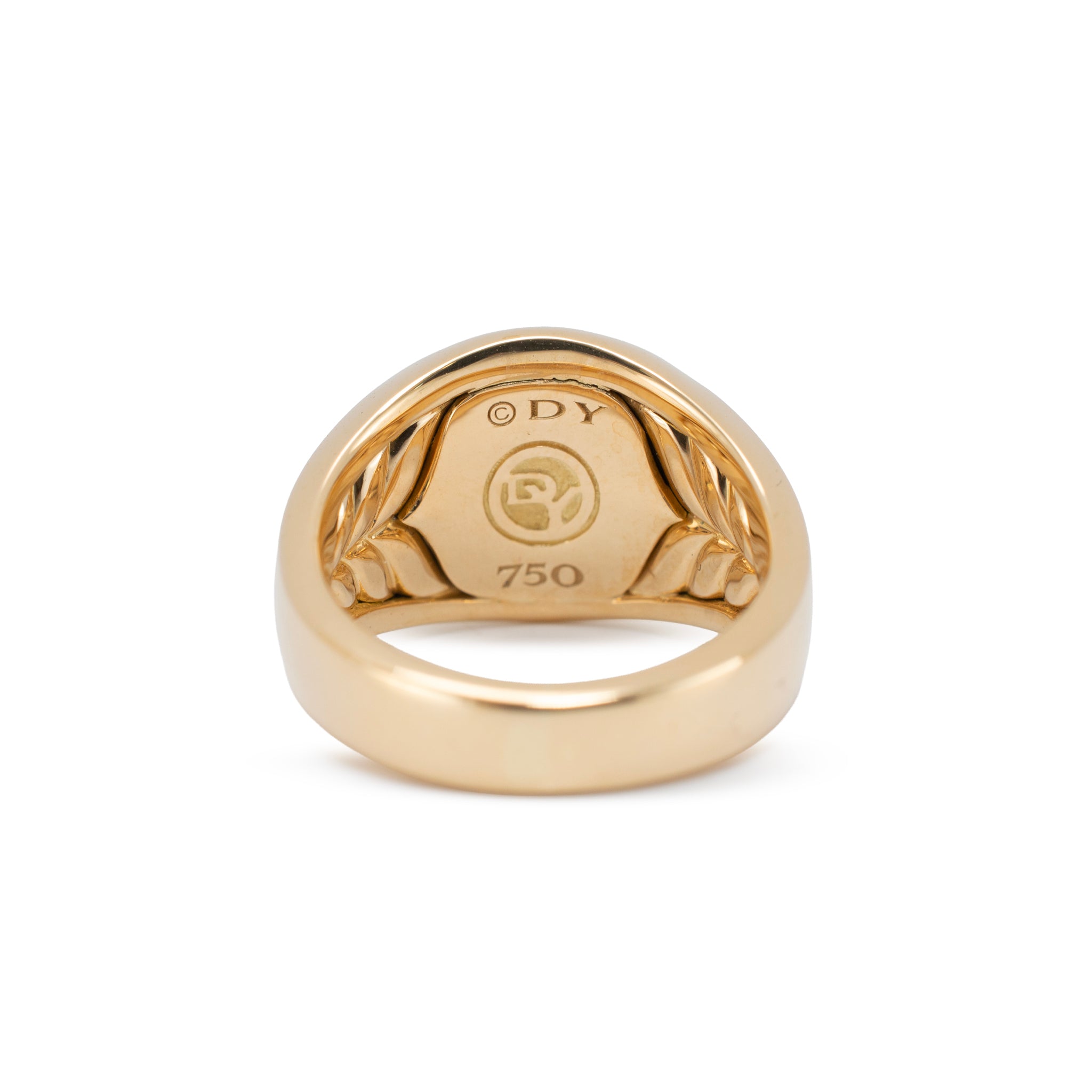 David Yurman Streamline Pinky Ring 18K Yellow Gold | DJP