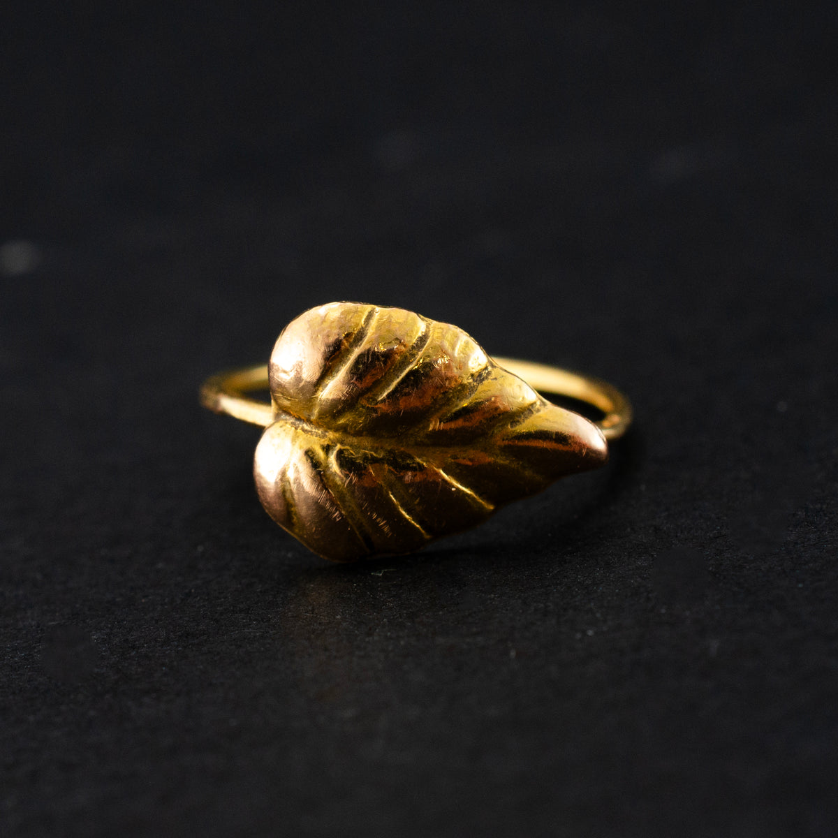 Vintage 14K Yellow Gold Floral Ring 0.6g 2" 459928 available at DJP Jewelers & Luxury Buyers