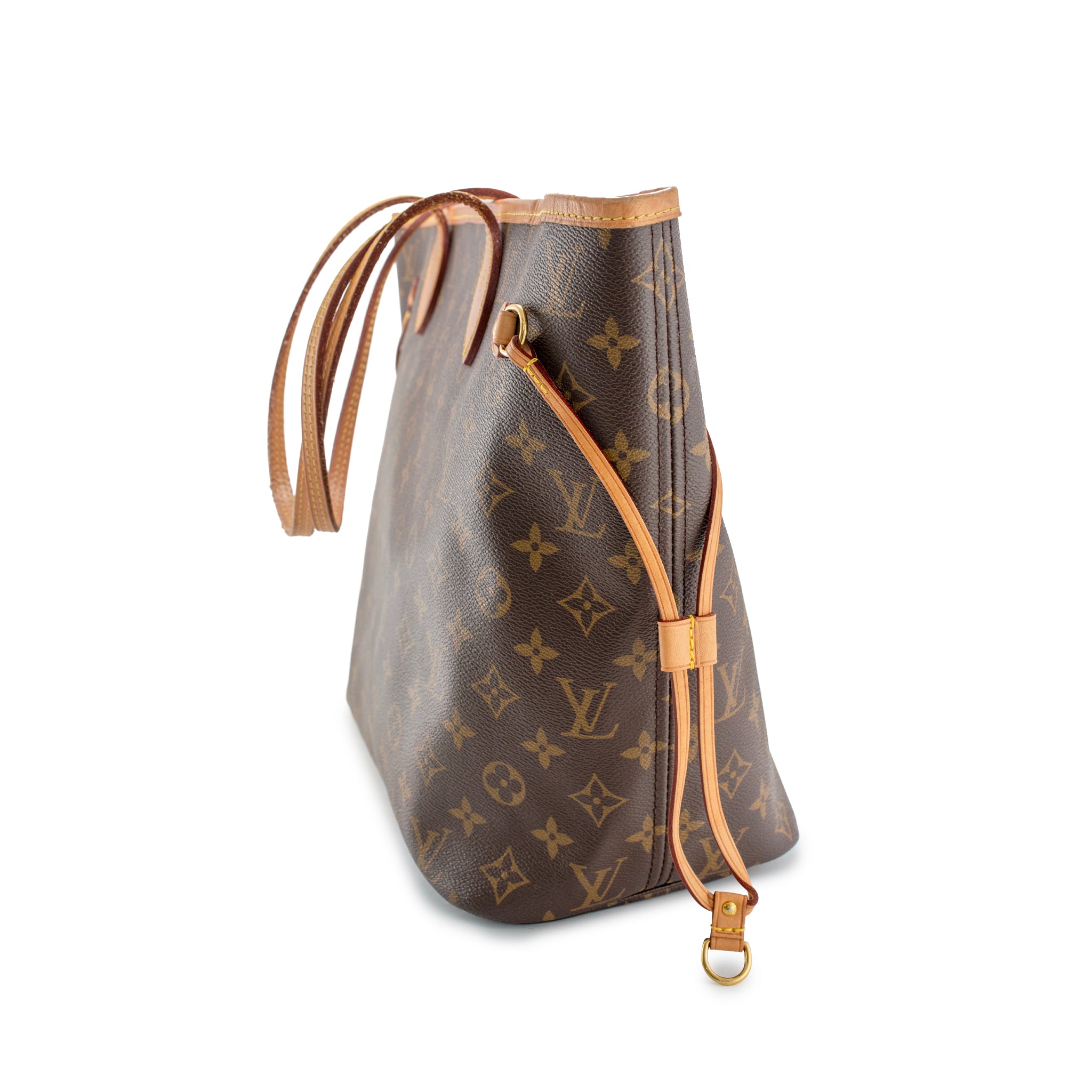 Ladies Louis Vuitton Monogram Canvas Neverfull GM Tote Bag