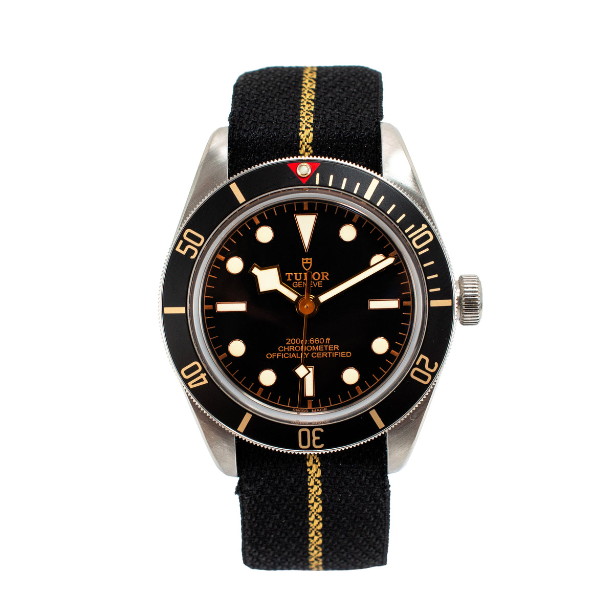 Tudor Black Bay 58 39MM 79030 Black Dial Strap Steel Automatic Watch