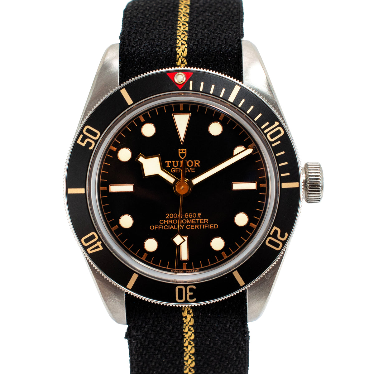 Tudor Black Bay 58 39MM 79030 Black Dial Strap Steel Automatic Watch