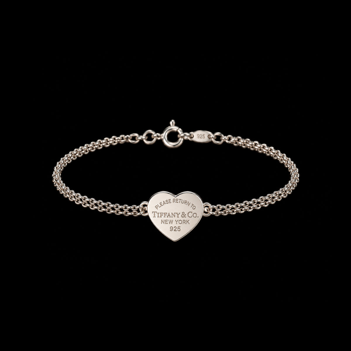 Tiffany & Co. Return To Sterling Silver Link Bracelet 2.82g 6½" 460128 available at DJP Jewelers & Luxury Buyers