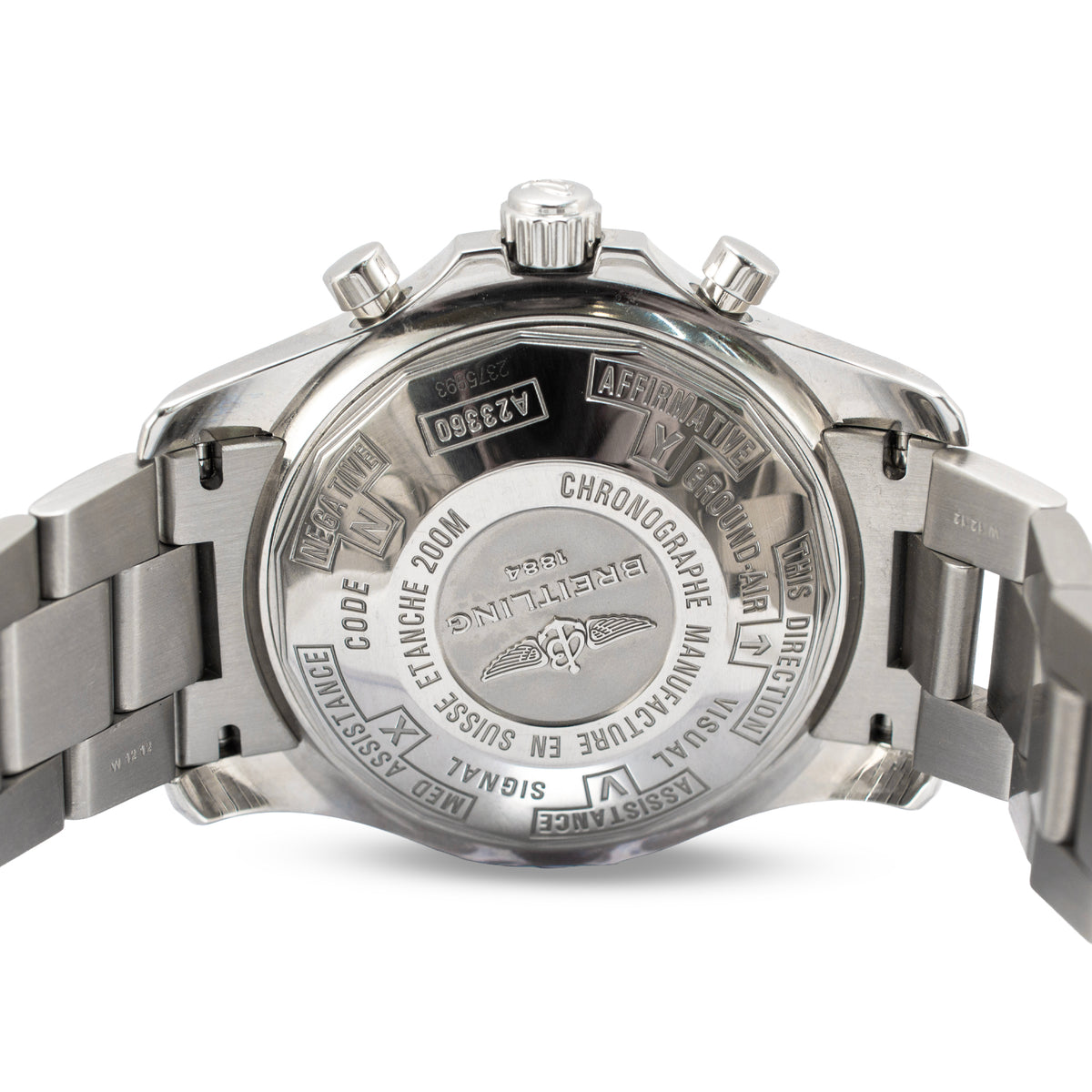 Breitling Chronospace 46MM A23360 Blue Dial Stainless Steel Automatic Watch