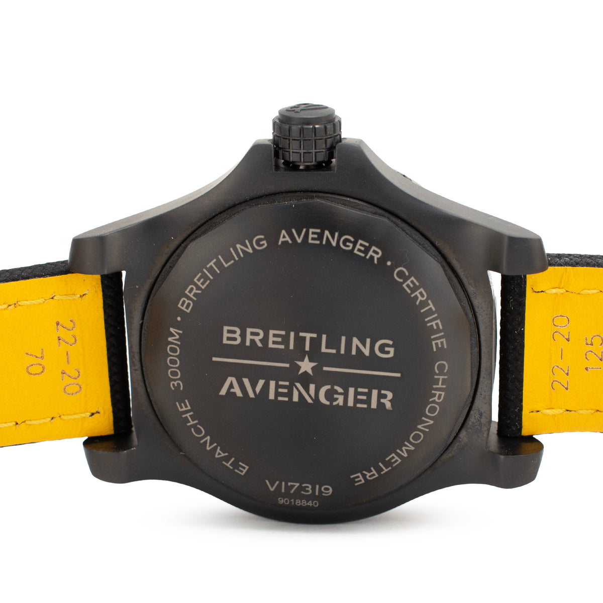 Breitling Avenger Seawolf 45MM V17319 Black Dial Titanium Automatic Watch