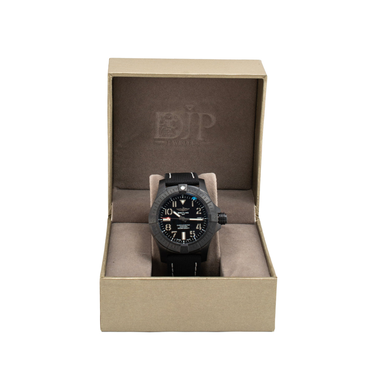 Breitling Avenger Seawolf 45MM V17319 Black Dial Titanium Automatic Watch