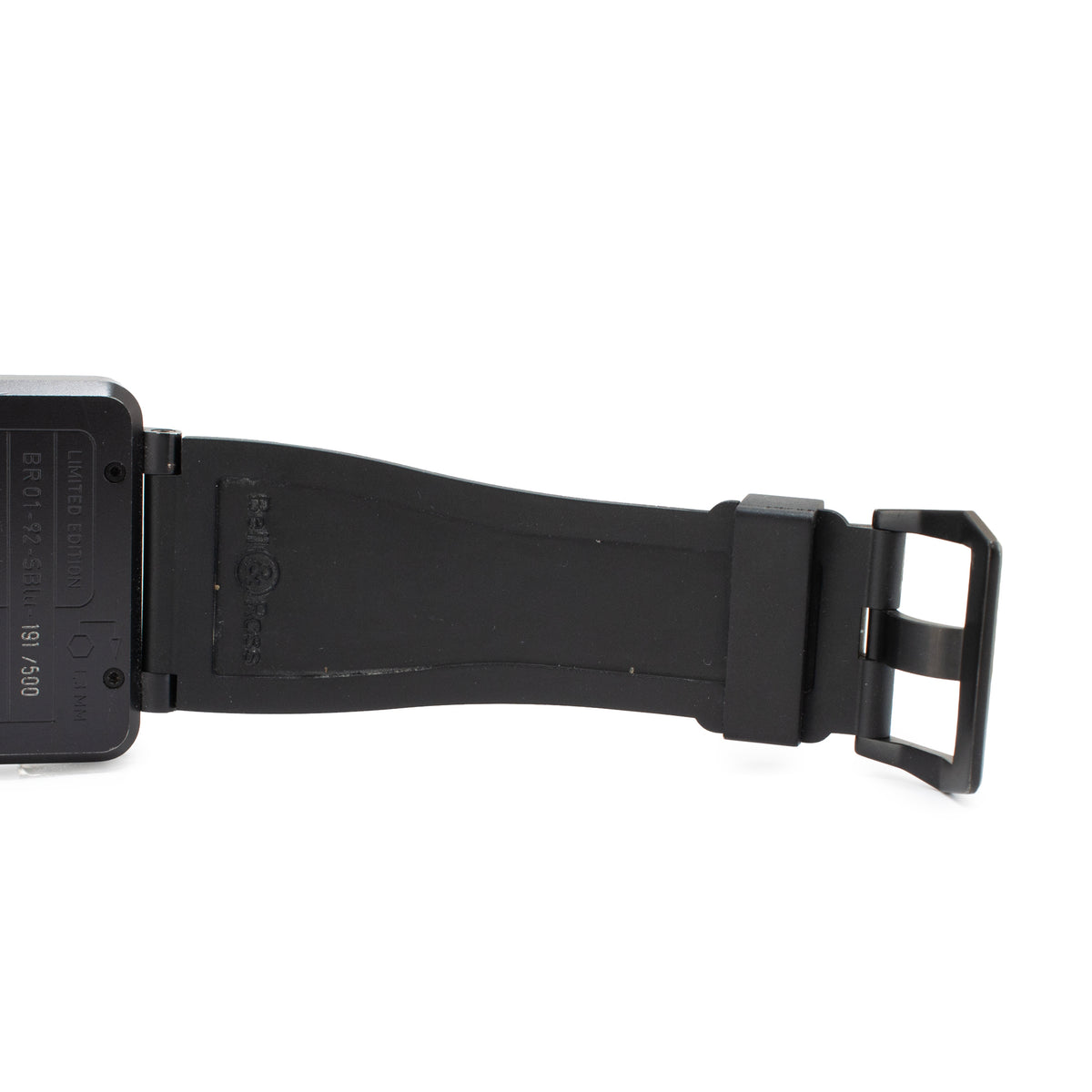 Bell & Ross BR01-92 Blue Limited Edition 46MM BR01-92-Sblu Black Pvd Steel Watch