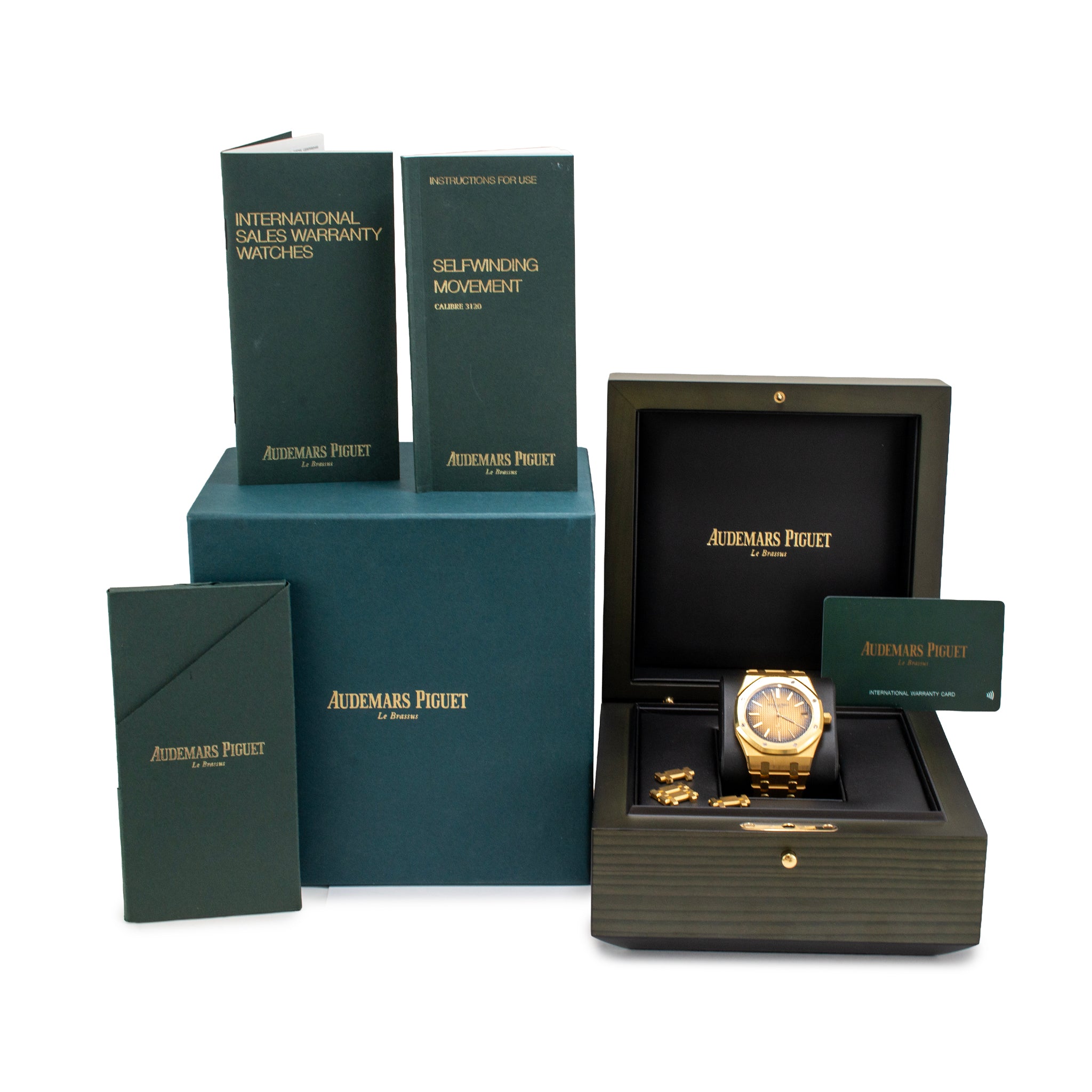 Audemars Piguet Royal Oak Jumbo 50th Anniversary 39MM 16202BA 18K Yellow Gold